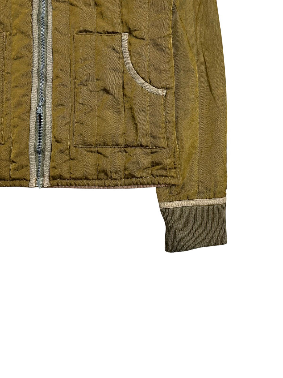 Shellac 2000s Rip Van Winkle - Riri Zips Quilted Jacket Size US M / EU 48-50 / 2 - 5 Thumbnail