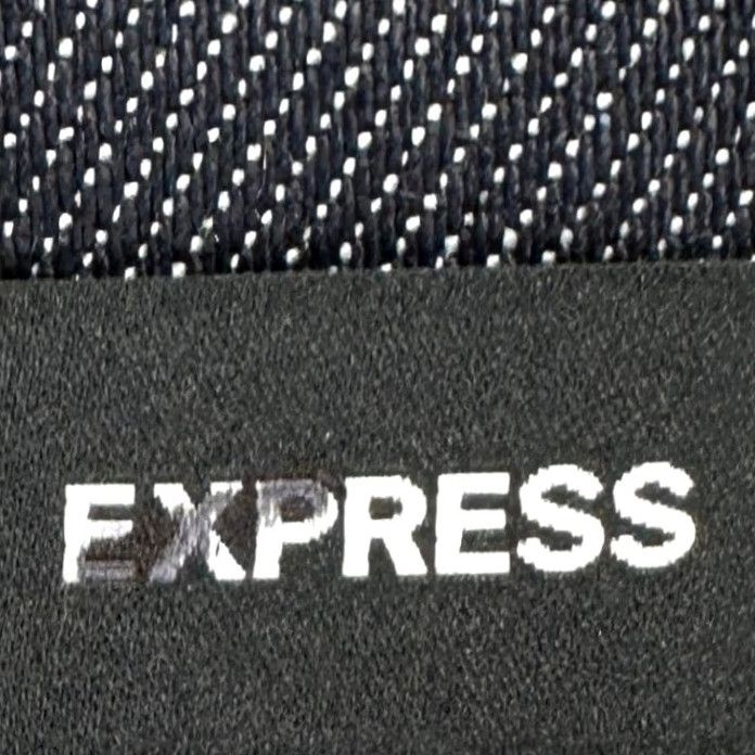 Express Express Athletic Slim Jeans 29X34 Navy Blue Denim 5 Pockets Men Size US 29 - 4 Thumbnail