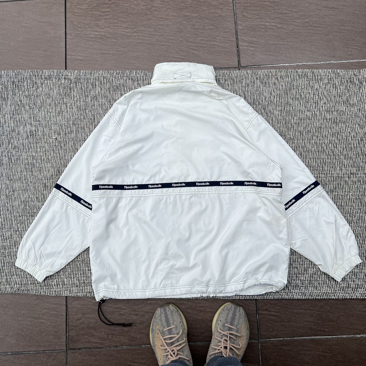 Reebok × Vintage Vintage Reebok Windbreaker Half Zip 90s Size US L / EU 52-54 / 3 - 11 Thumbnail