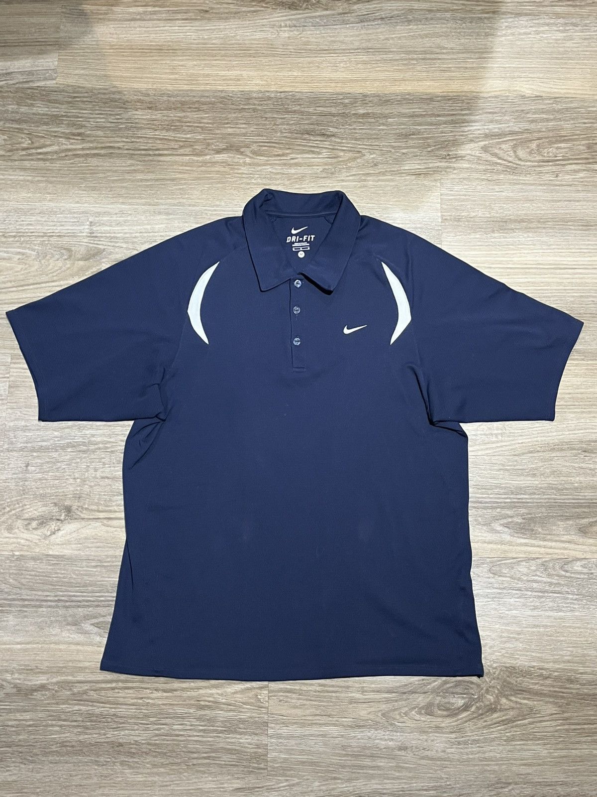 Nike × Vintage Nike Dri-Fit Polo Size US M / EU 48-50 / 2 - 1 Thumbnail