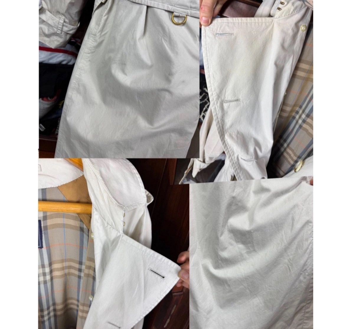 Burberry Vintage Burberrys double breasted long Waterloo trench coat Size US L / EU 52-54 / 3 - 14 Thumbnail