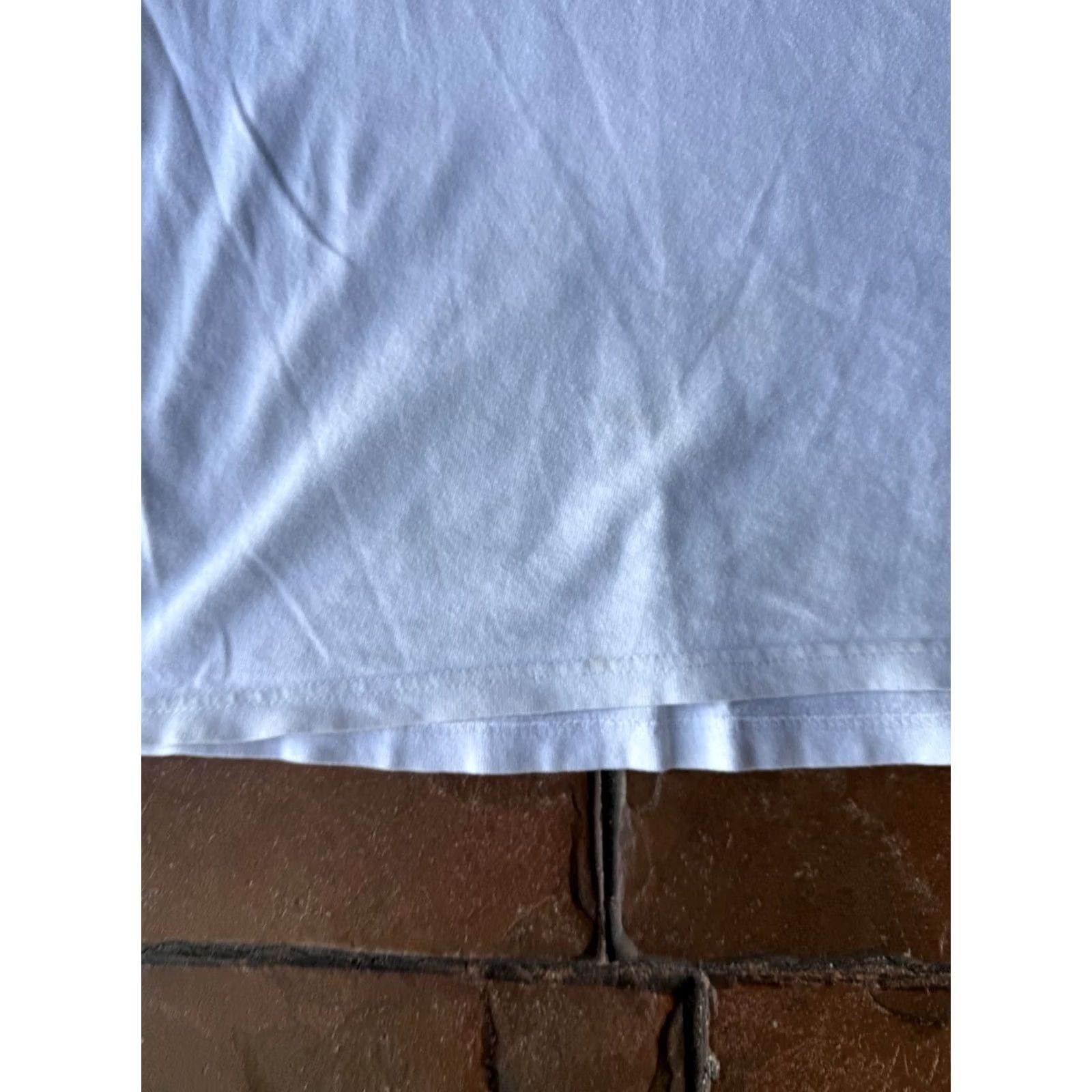 Vintage VINTAGE Touch of Gold T-Shirt 4XL White Short Sleeve Crew Neck Men 90s Miami Poe Boy Entertainment Logo Size US XXL / EU 58 / 5 - 7 Thumbnail