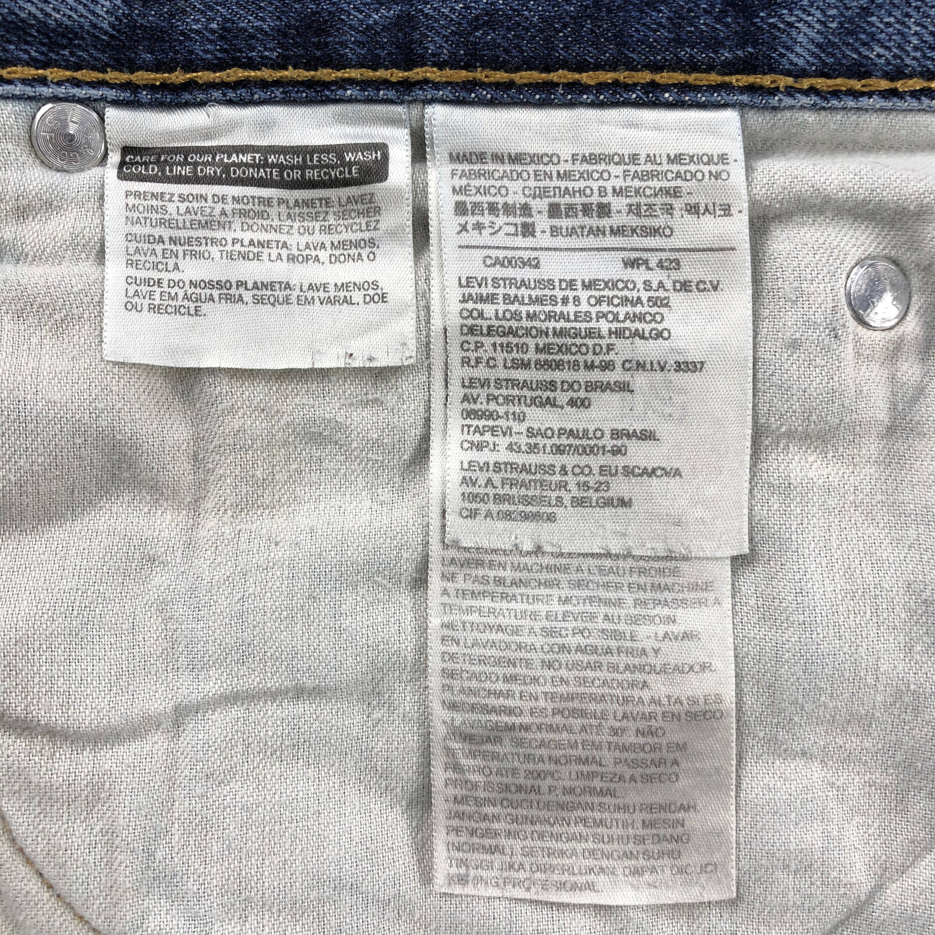 Levi's × Vintage Vintage Blue Wash Levis 559 Jeans-JM1957 Size US 35 - 10 Thumbnail
