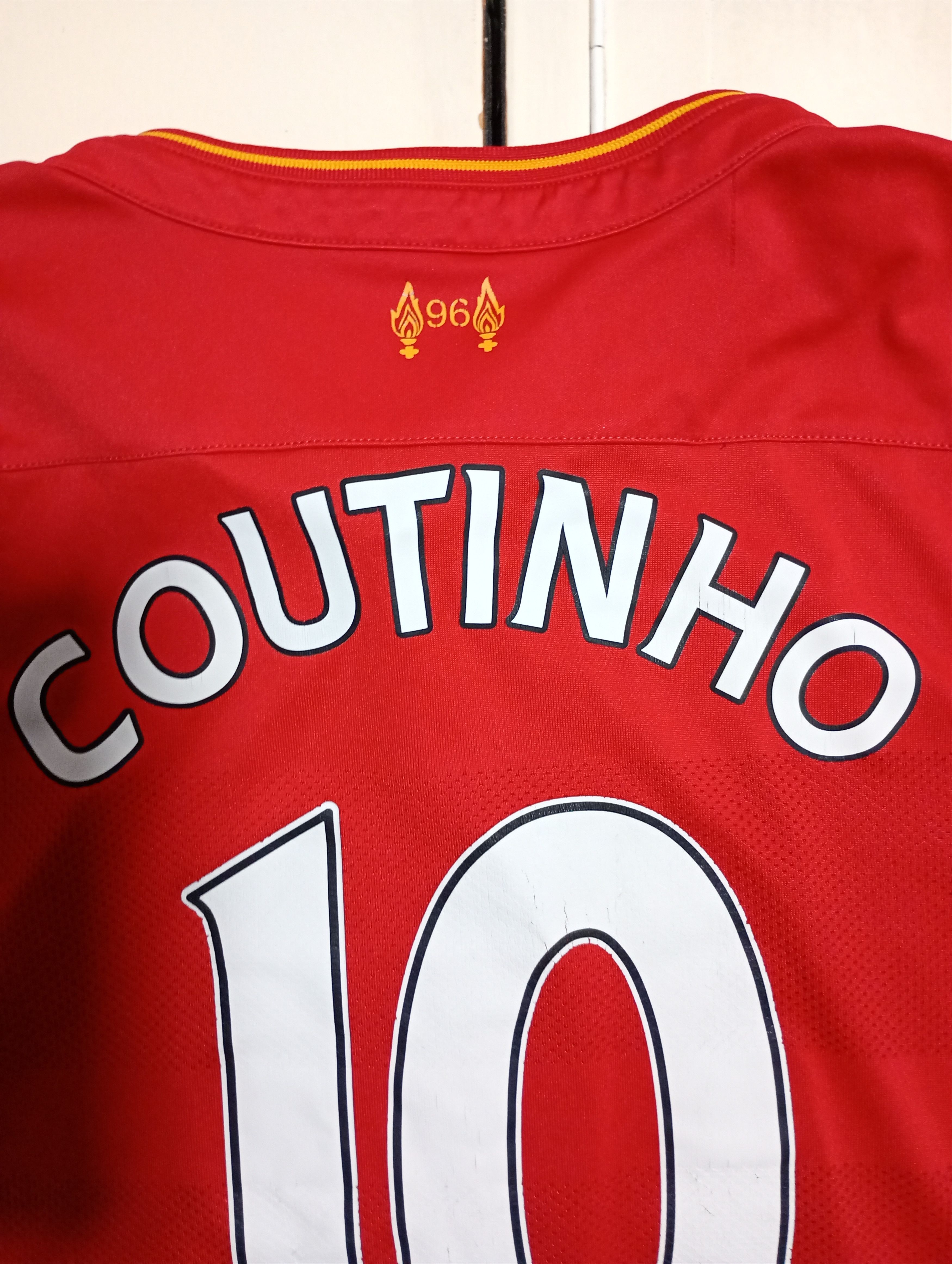 New Balance New Balance Liverpool FC Home Jersey Coutihno 2016-2017 Size US XXL / EU 58 / 5 - 17 Thumbnail