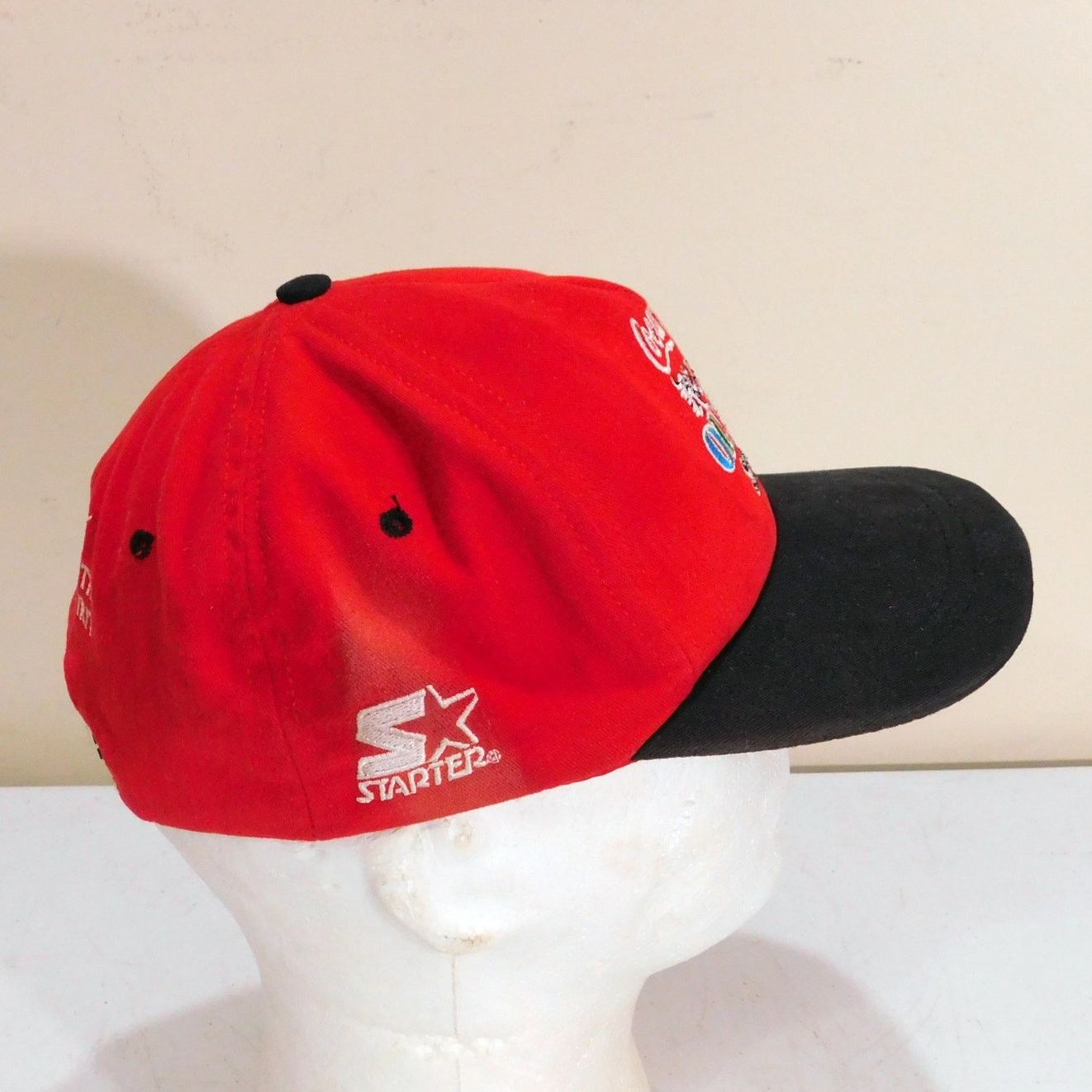 Starter Starter Coca Cola Hat Atlanta 1996 Olympics Washed Reshaped Size ONE SIZE - 3 Thumbnail