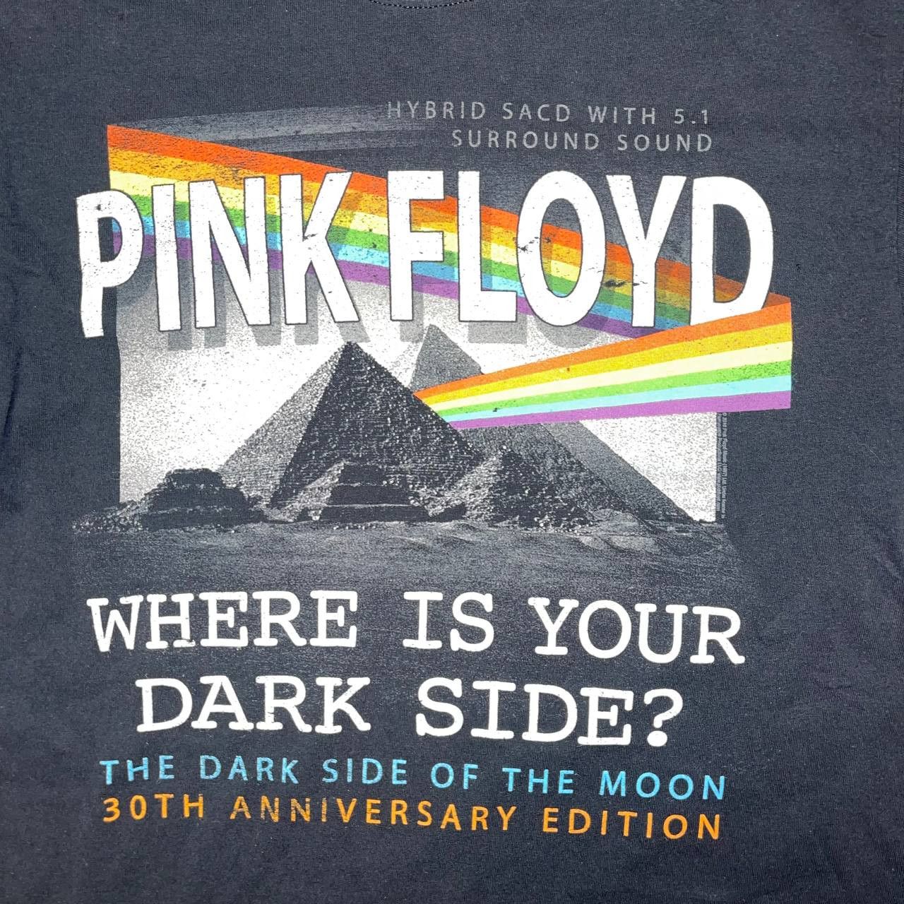 Vintage Pink Floyd - Pyramid Spectrum Soft Adult Mens T-Shirt Sz M Size US M / EU 48-50 / 2 - 11 Thumbnail