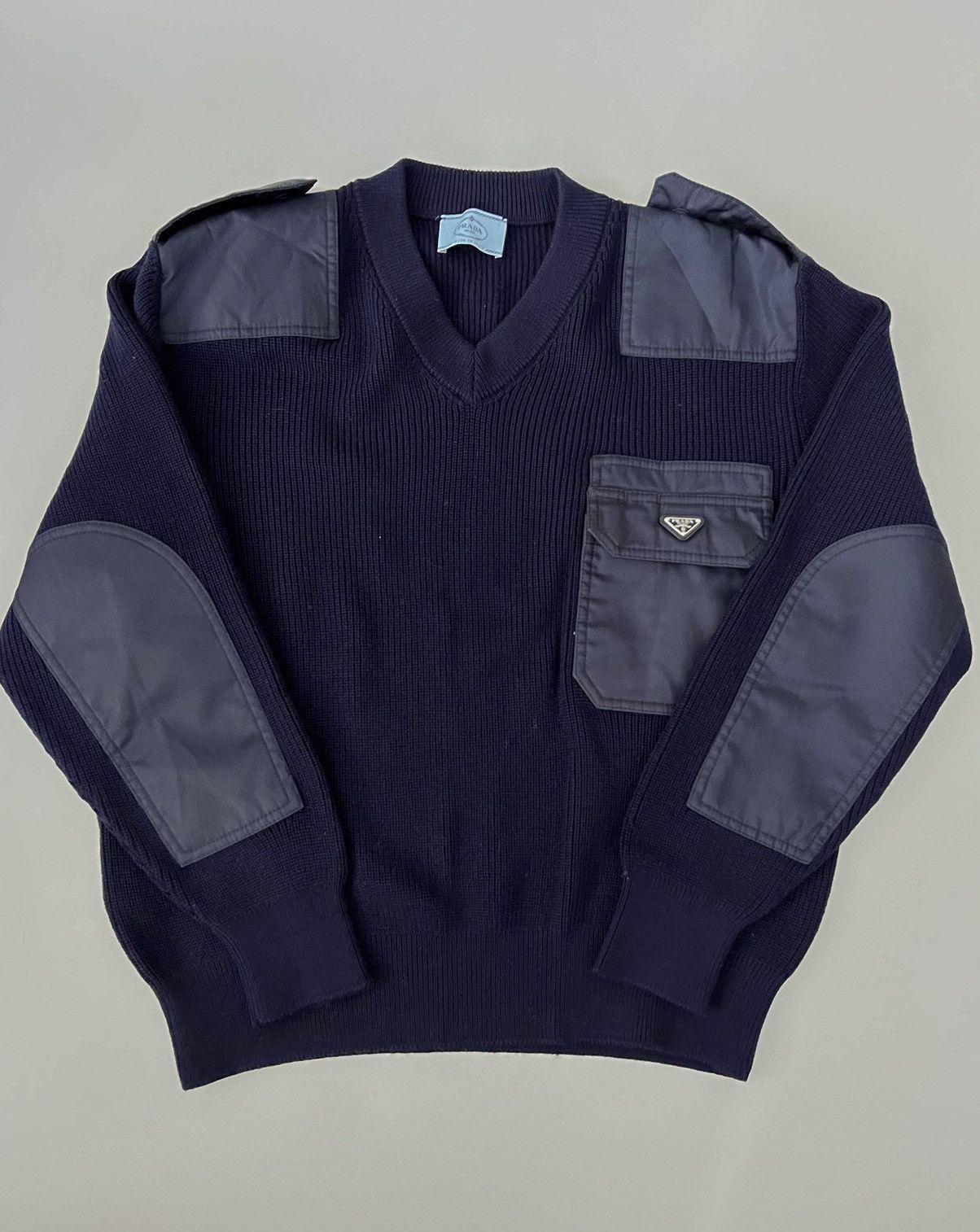 Prada Prada Military Sweater Size US S / EU 44-46 / 1 - 3 Thumbnail
