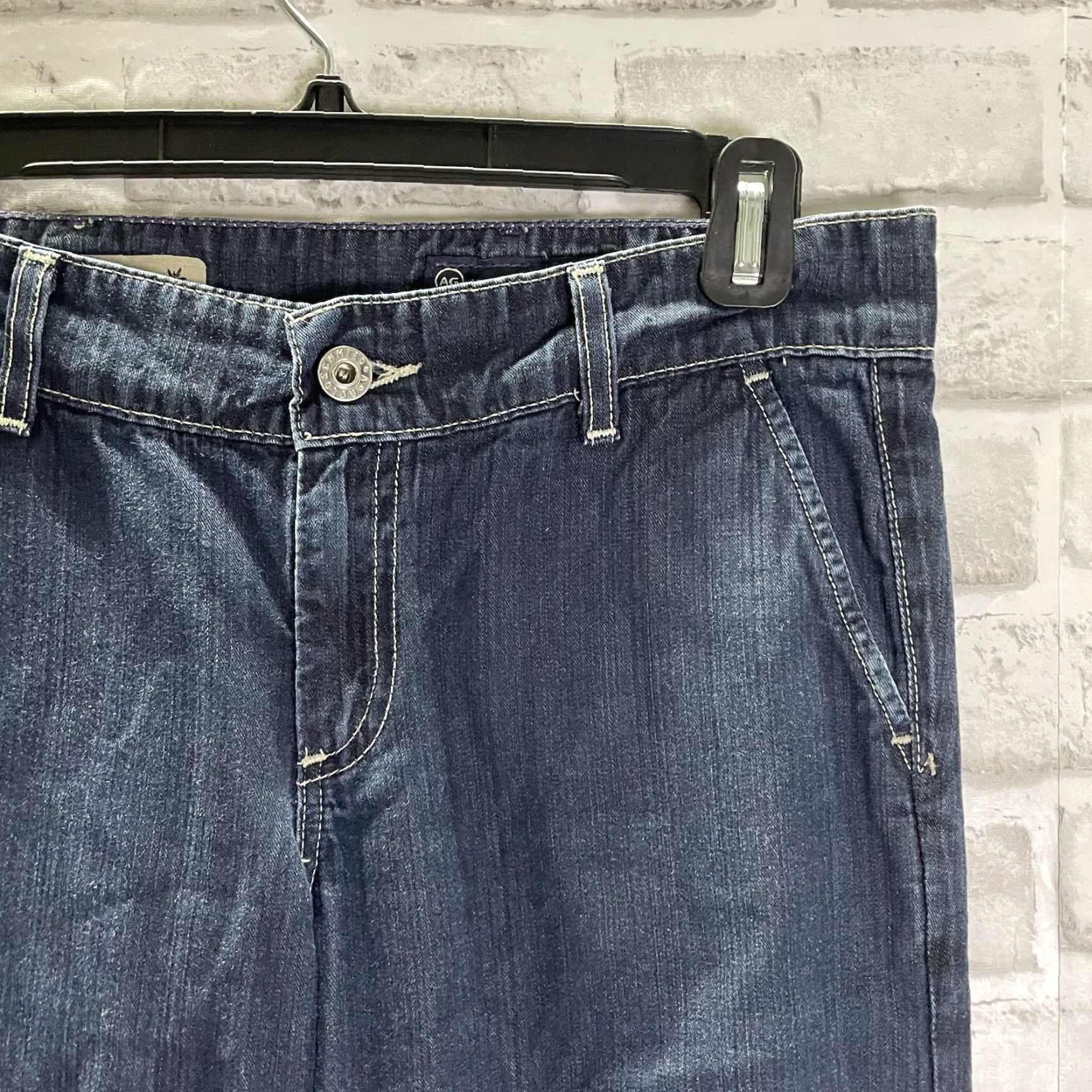 Vintage Adriano Goldschmied Jeans The Everette Womens 27x31 Blue Size 27" / US 4 / IT 40 - 2 Thumbnail