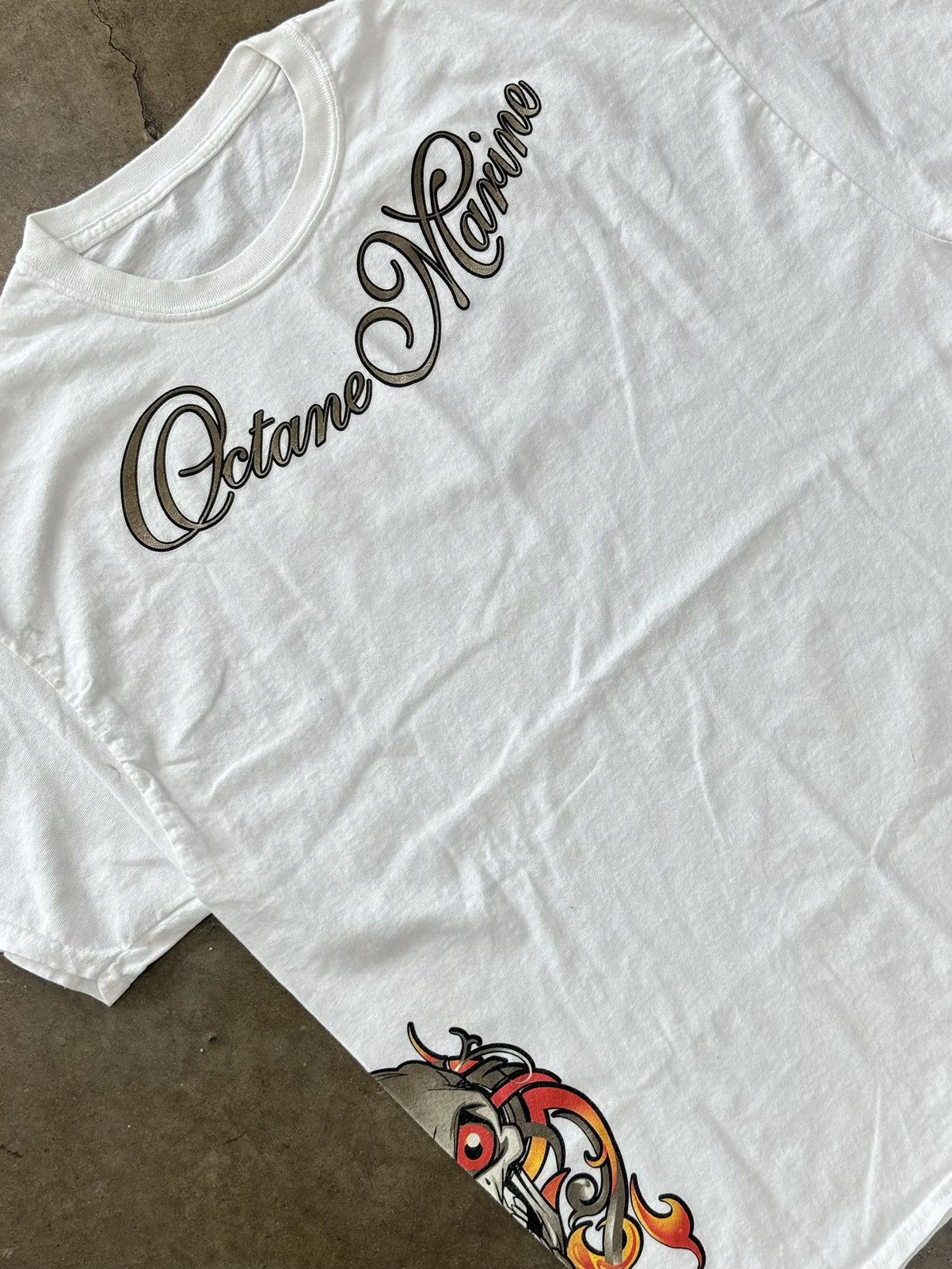 Vintage Vintage Octane Marine Wrapped Skull Graphic Size US XL / EU 56 / 4 - 1 Thumbnail