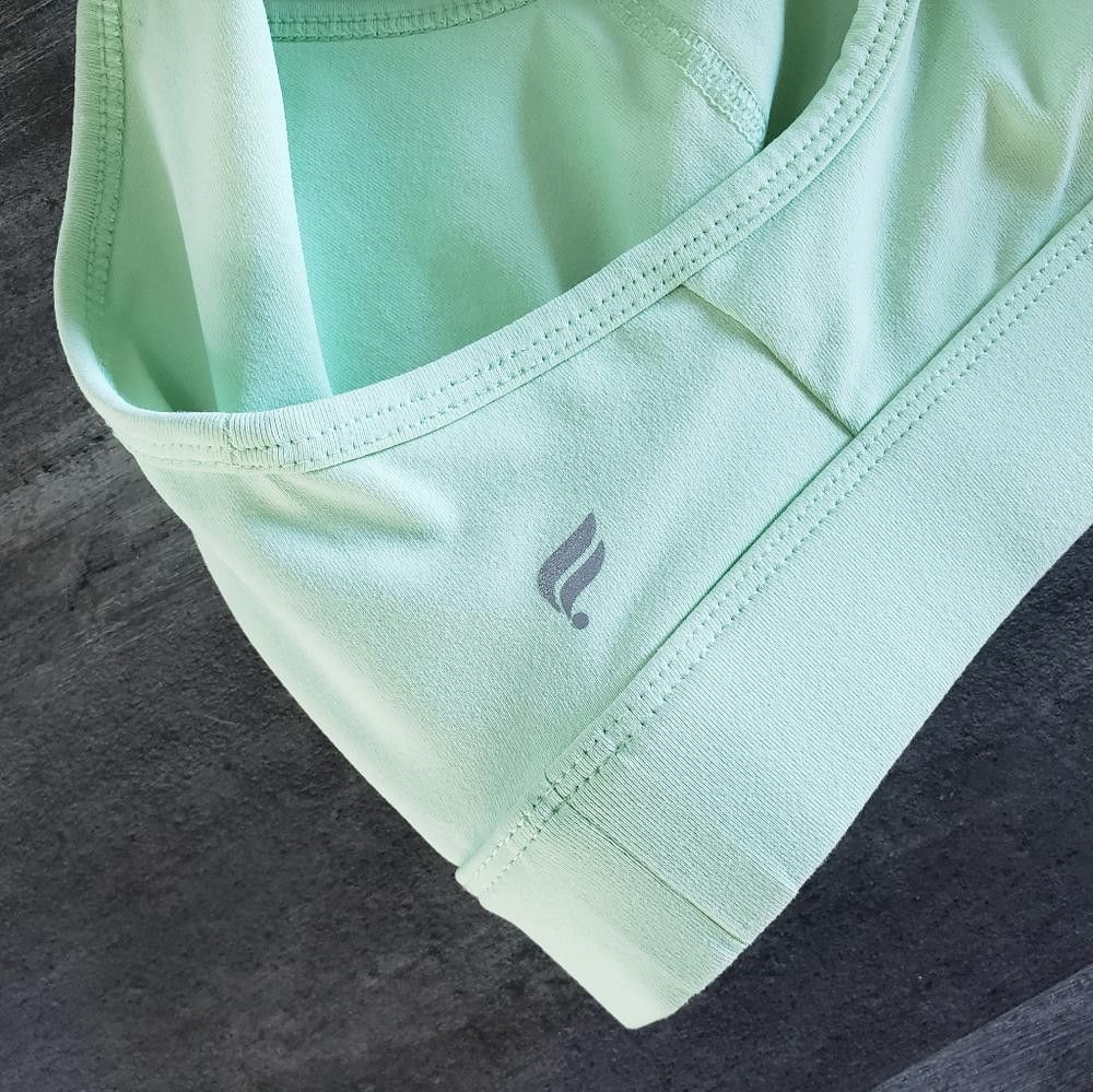 Fabletics Mint | Fabletics | Keyhole Longline Sport Bra Size ONE SIZE - 4 Thumbnail