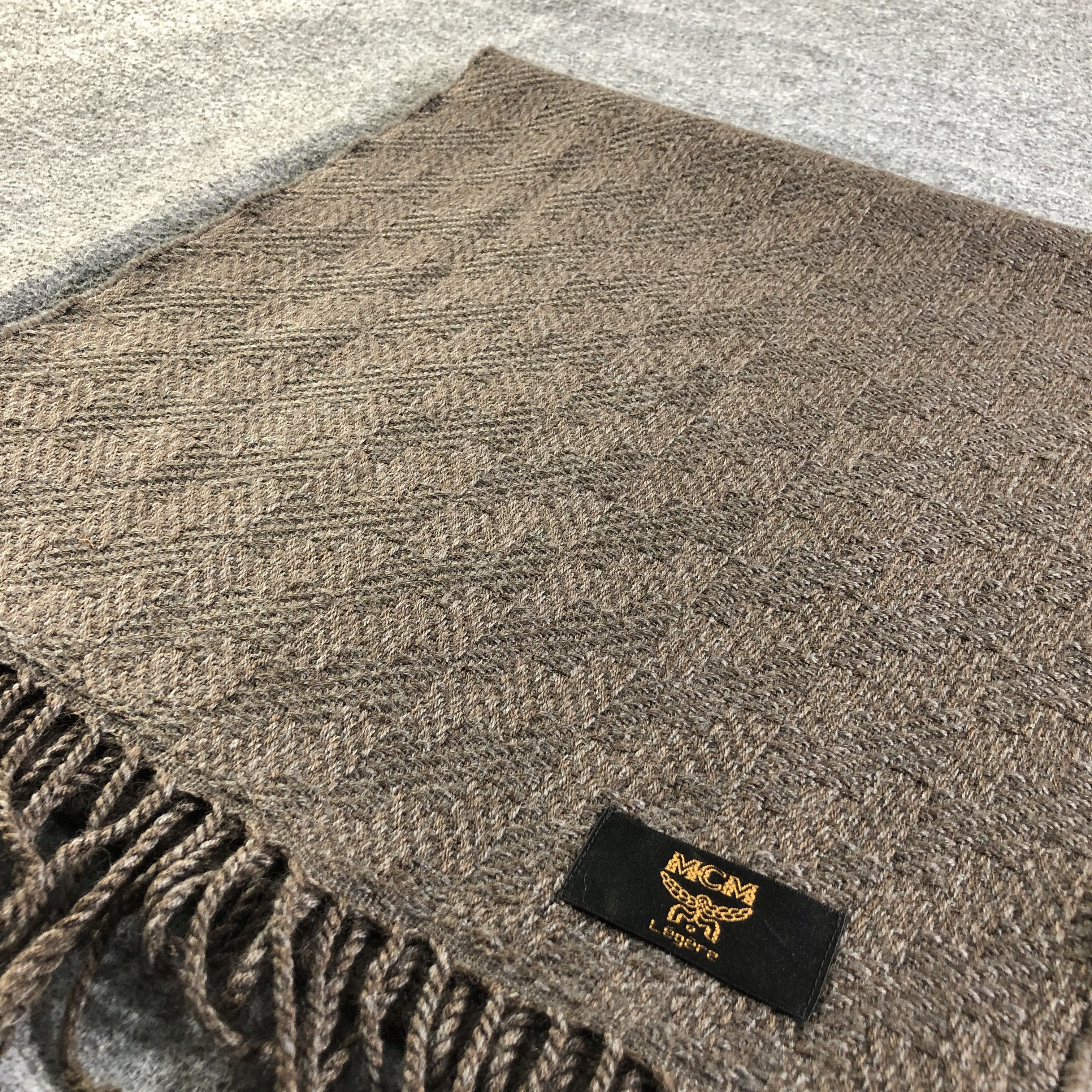 MCM MCM Wool Scarf Muffler V1909 Size ONE SIZE - 4 Thumbnail