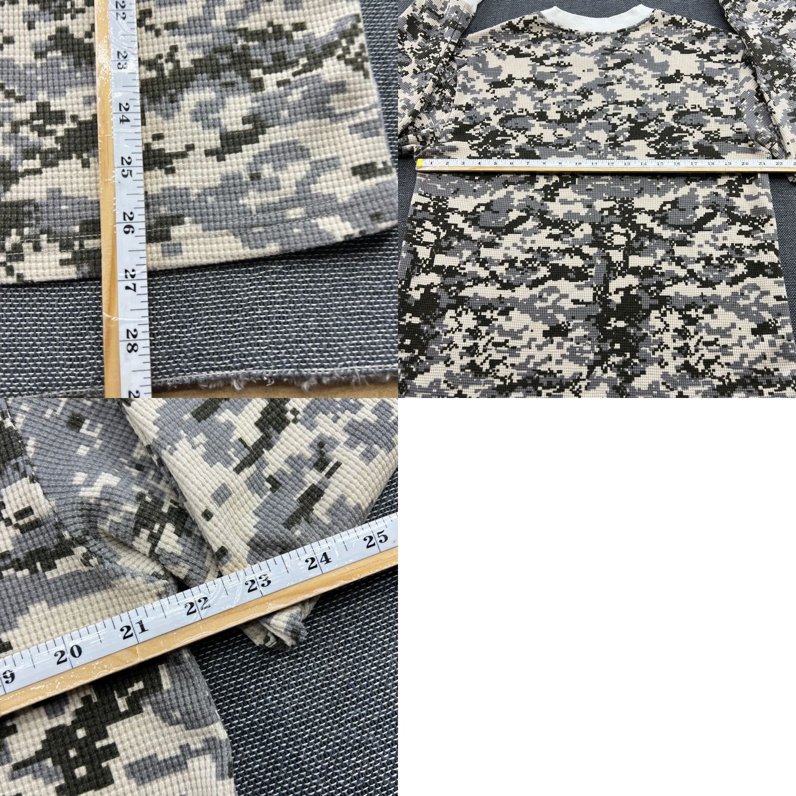 Corteiz VINTAGE Corteiz Guerillaz Alcatraz Mens Long Sleeve Shirt Large Digi Camo Waffle Digital Size US L / EU 52-54 / 3 - 8 Thumbnail