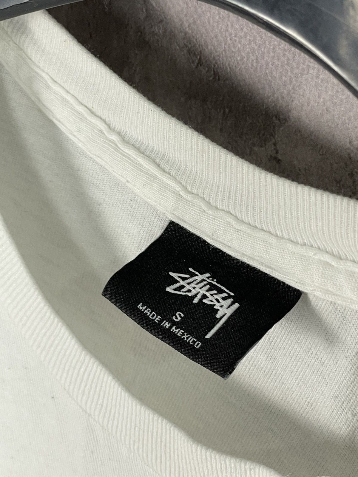 Stussy × Vintage Basic Stussy Logo Cherry Y2K T-Shirt Size US S / EU 44-46 / 1 - 8 Thumbnail