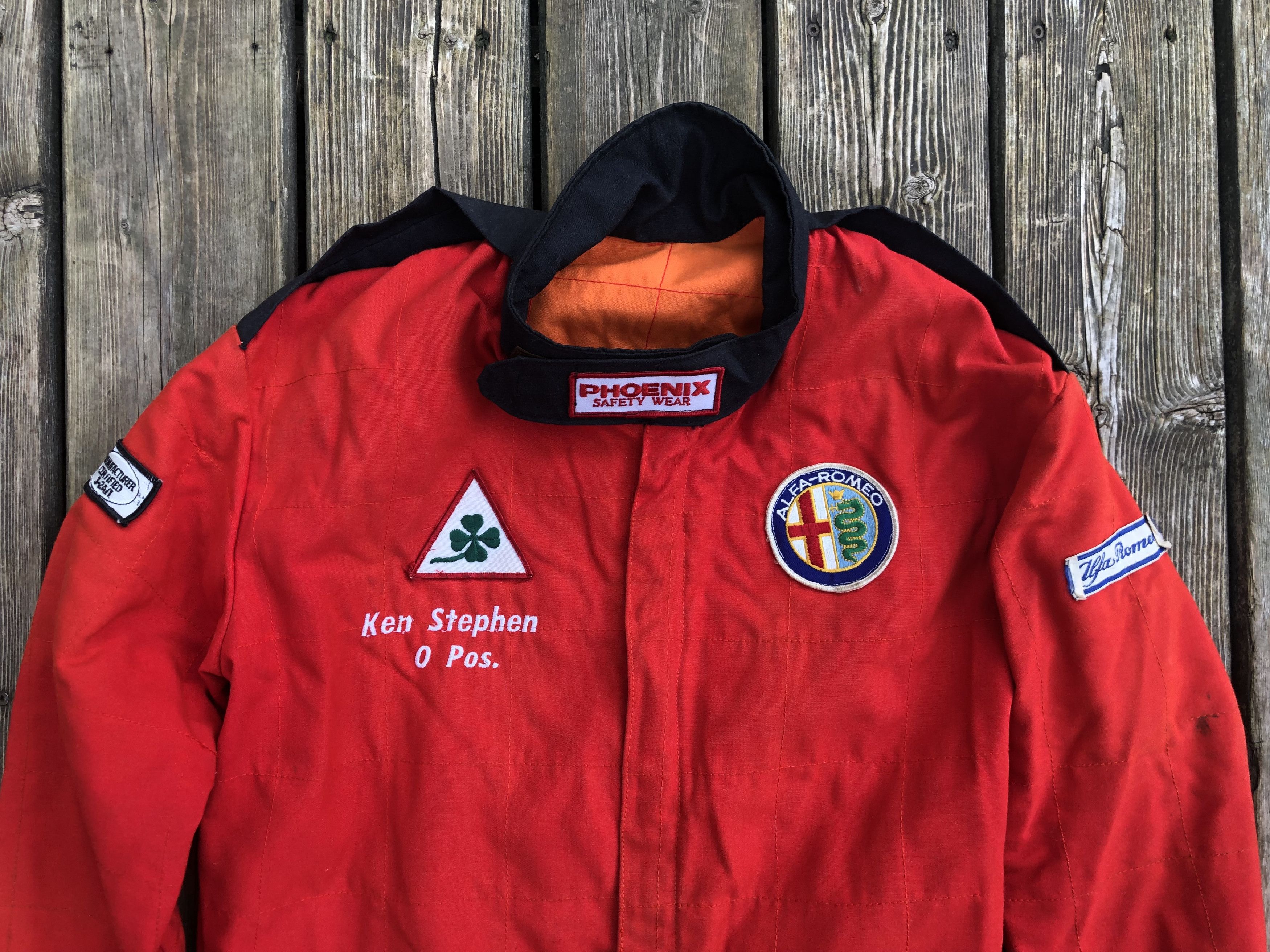 Other Vintage Alfa Romeo Racing Suit Jumpsuit Phoenix Size US 30 / EU 46 - 2 Thumbnail