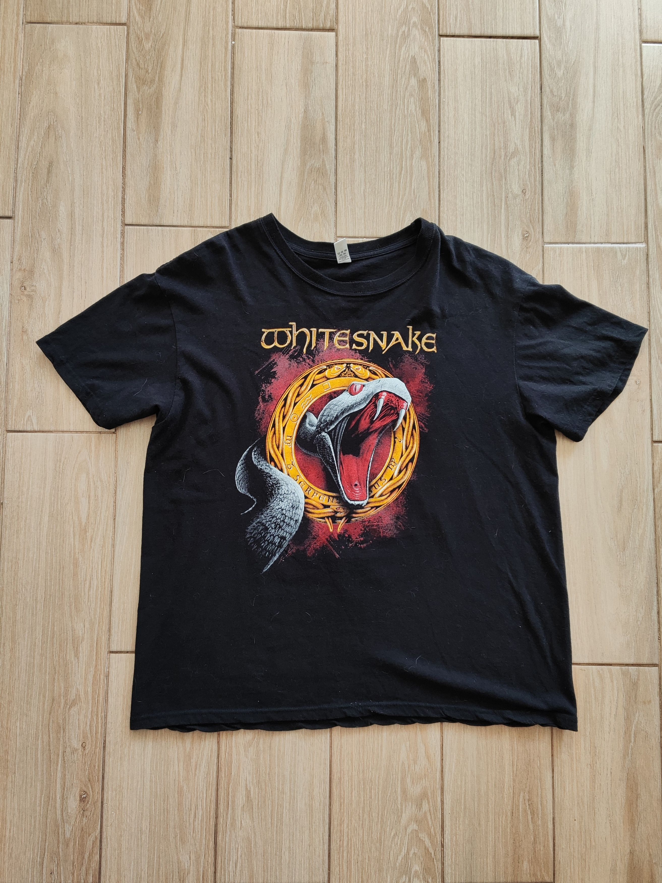 Band Tees × Vintage Whitesnake "Greatest Hits Tour 2016" Vintage Band Tee Size US XL / EU 56 / 4 - 4 Thumbnail