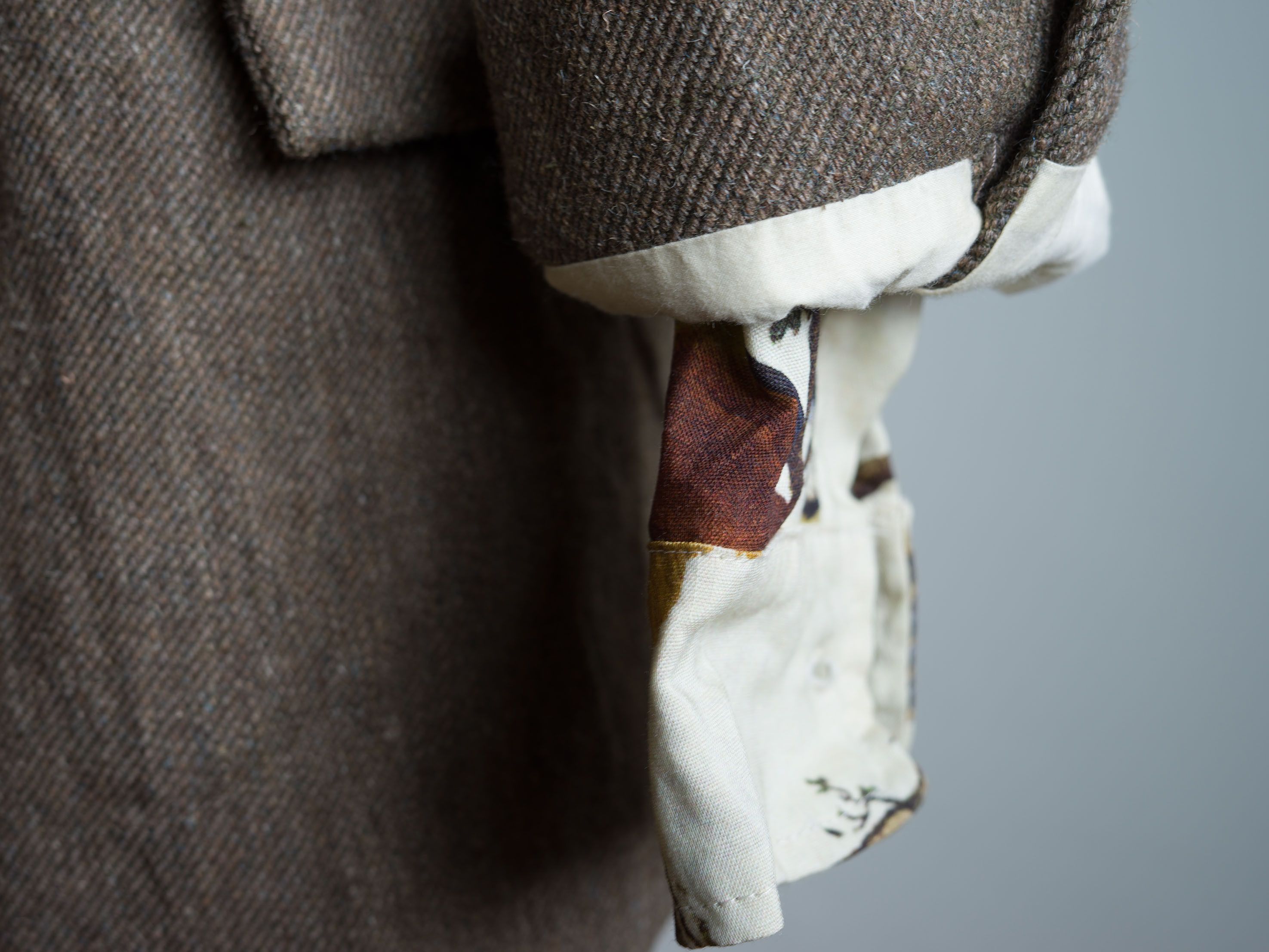 Paul Harnden Shoemakers AW2021 MEN'S SHIRT WOOL BIRDS PRINT Size US L / EU 52-54 / 3 - 13 Thumbnail