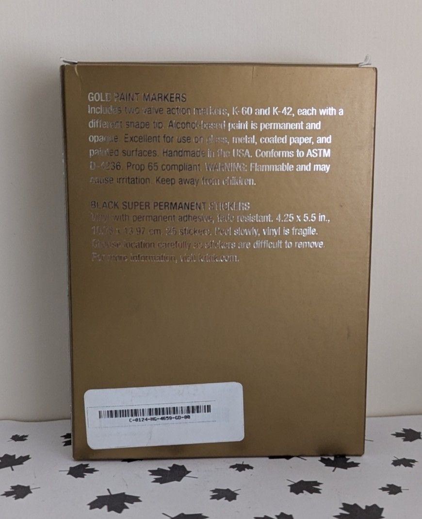 October's Very Own OVO Octobers Very Own x KRINK Gold Marker Set Size ONE SIZE - 2 Thumbnail