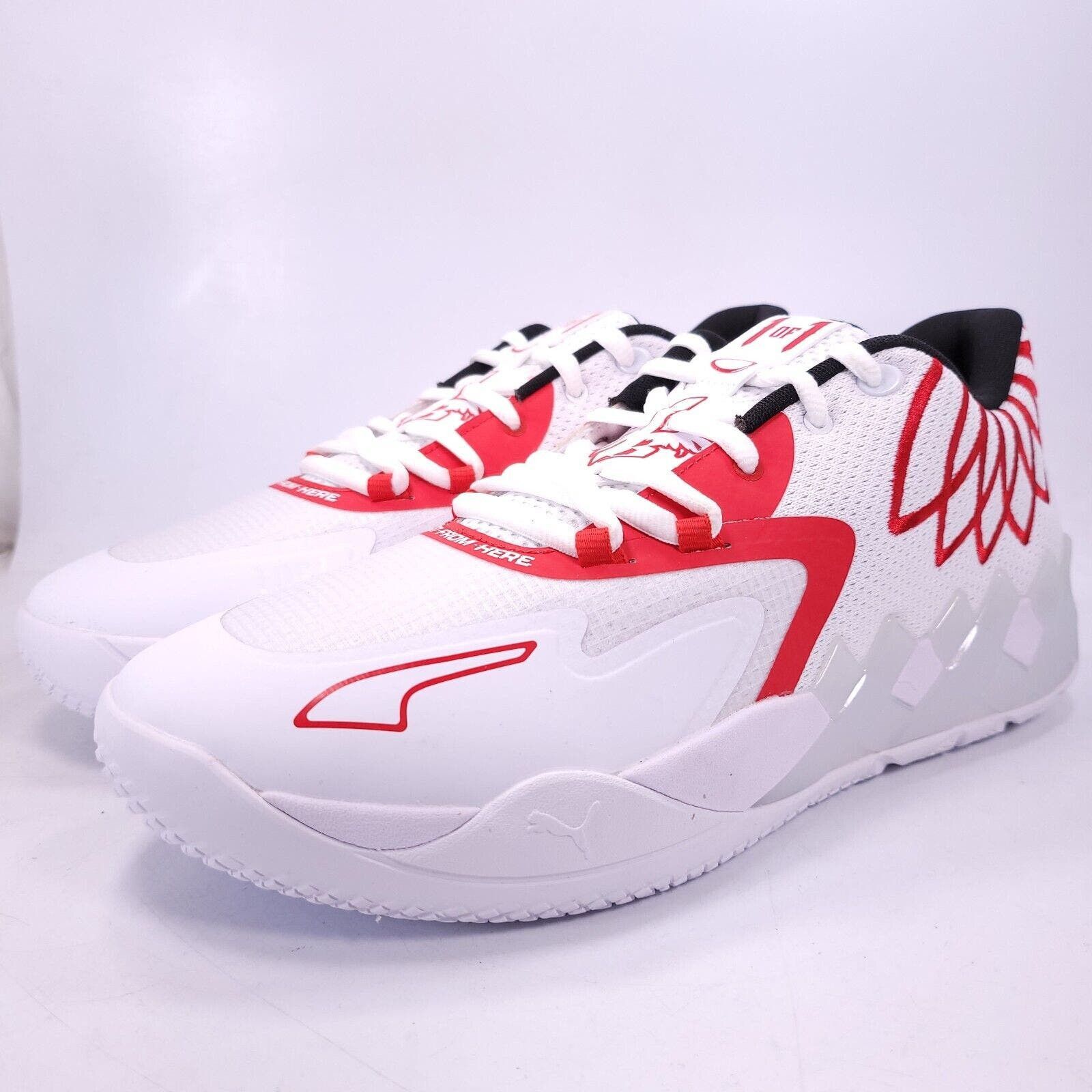 image of Puma Mb1 Lo Athletic Training Shoe Mens Size 12 376941-10 in White