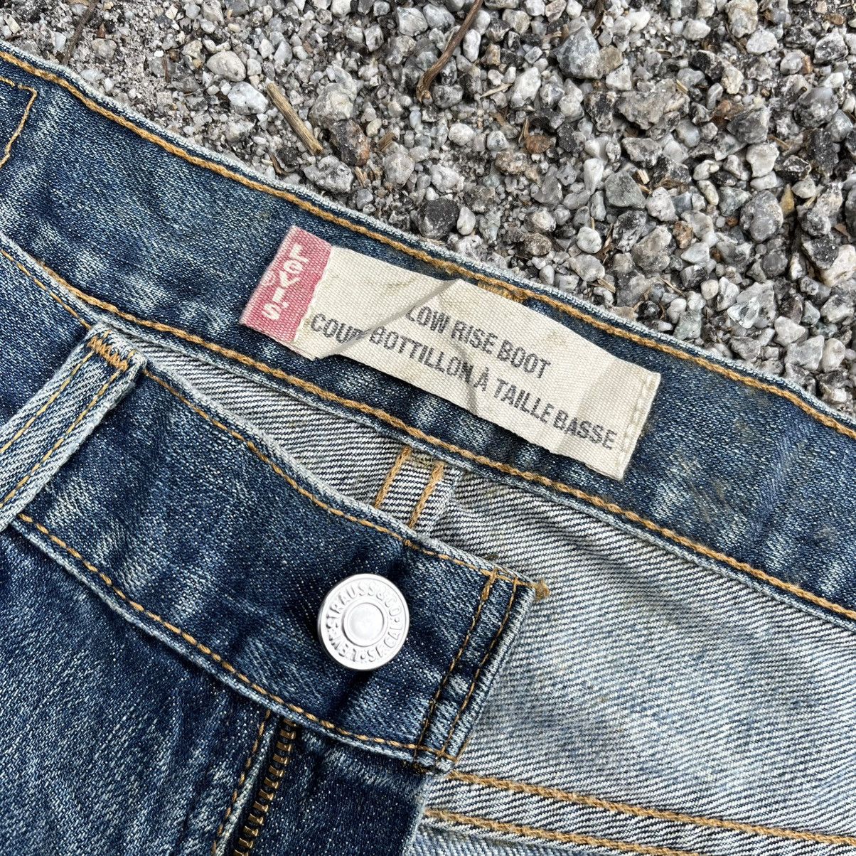 Levi's Vintage Levis 527 Flare Bootcut Bell Bottom Jeans Distressed Size US 32 / EU 48 - 9 Thumbnail
