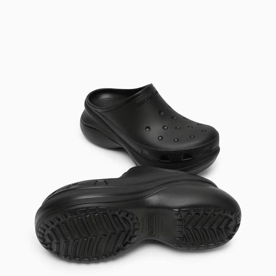 Balenciaga os11x0124 Crocs Mule in Black Size US 12 / EU 45 - 4 Thumbnail