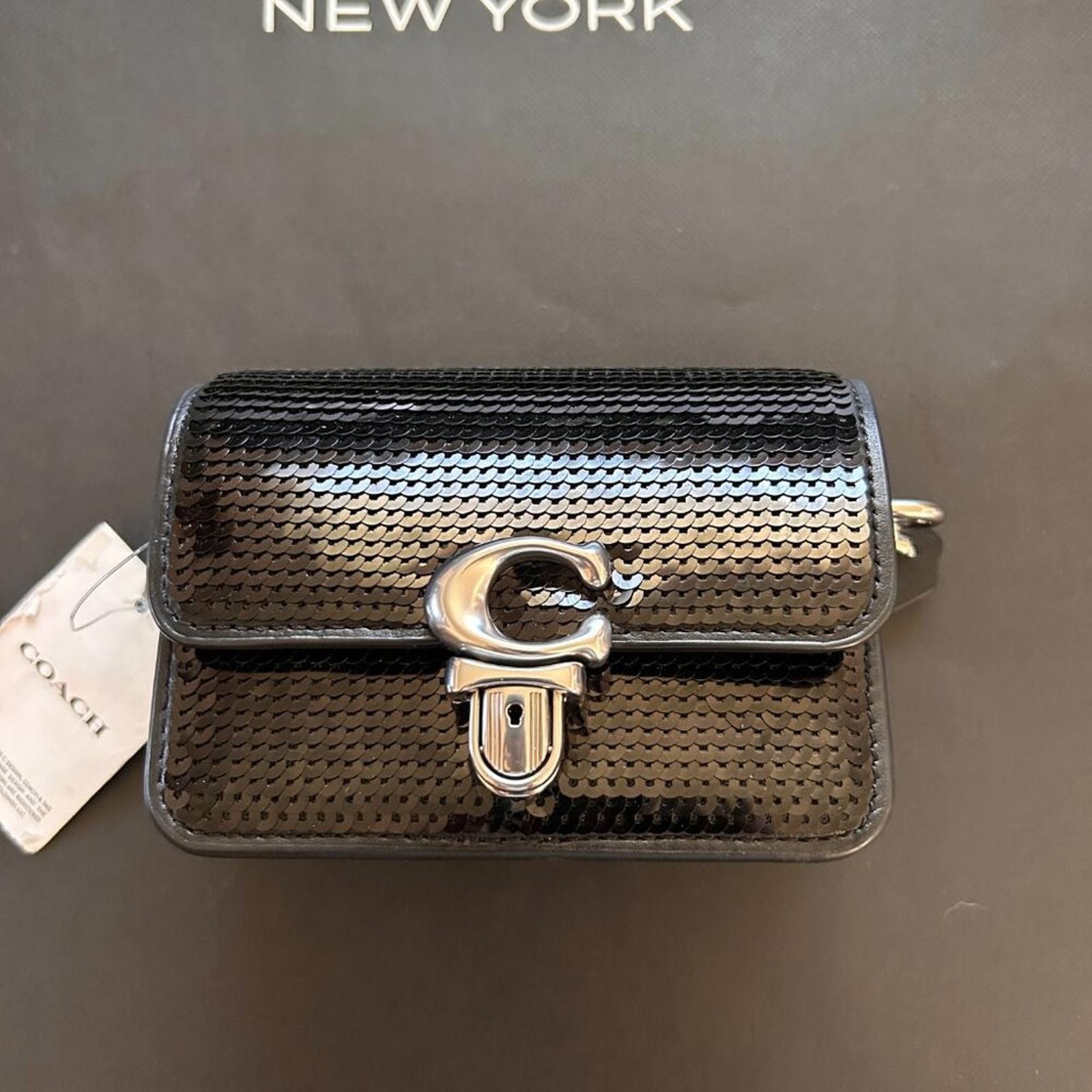 Coach NWT coach Studio Bag 12 With Sequins cm429 Size ONE SIZE - 4 Thumbnail