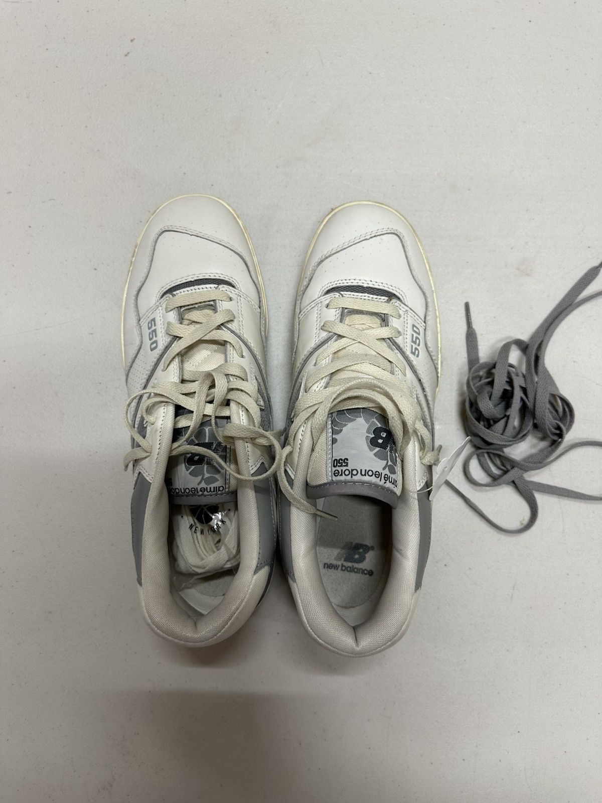 Aime Leon Dore × New Balance ALD X New Balance 550 grey Size US 11 / EU 44 - 7 Thumbnail