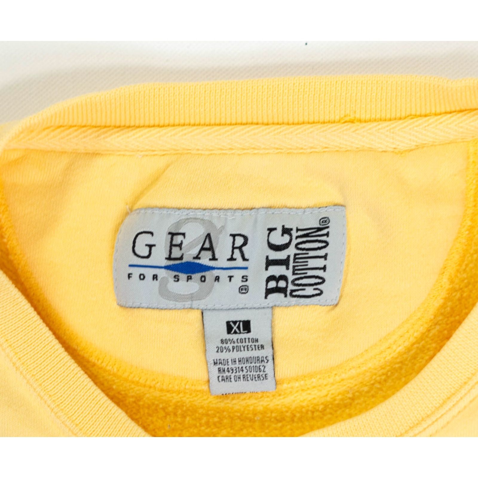 Vintage VINTAGE Gear Sweatshirt Men’s XL Crew Neck Yellow 80s 90s Beer Sports Nike? (Note: cannot infer brand beyond Gear) Size US XL / EU 56 / 4 - 3 Thumbnail
