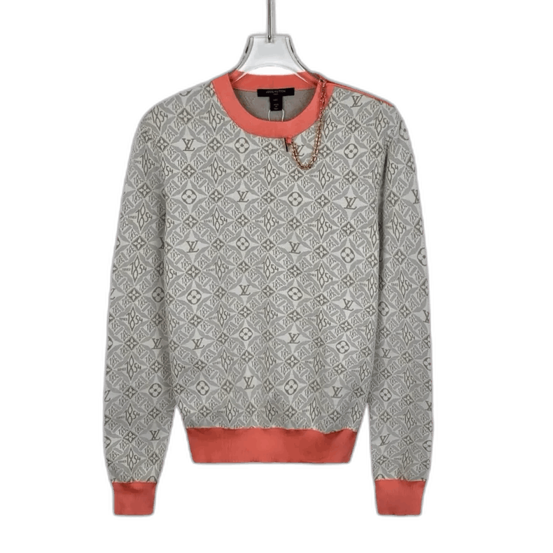 Louis Vuitton Louis Vuitton Colorblock Logo Long Sleeve Sweatshirt Size XXS / US 00 / IT 34 - 1 Thumbnail