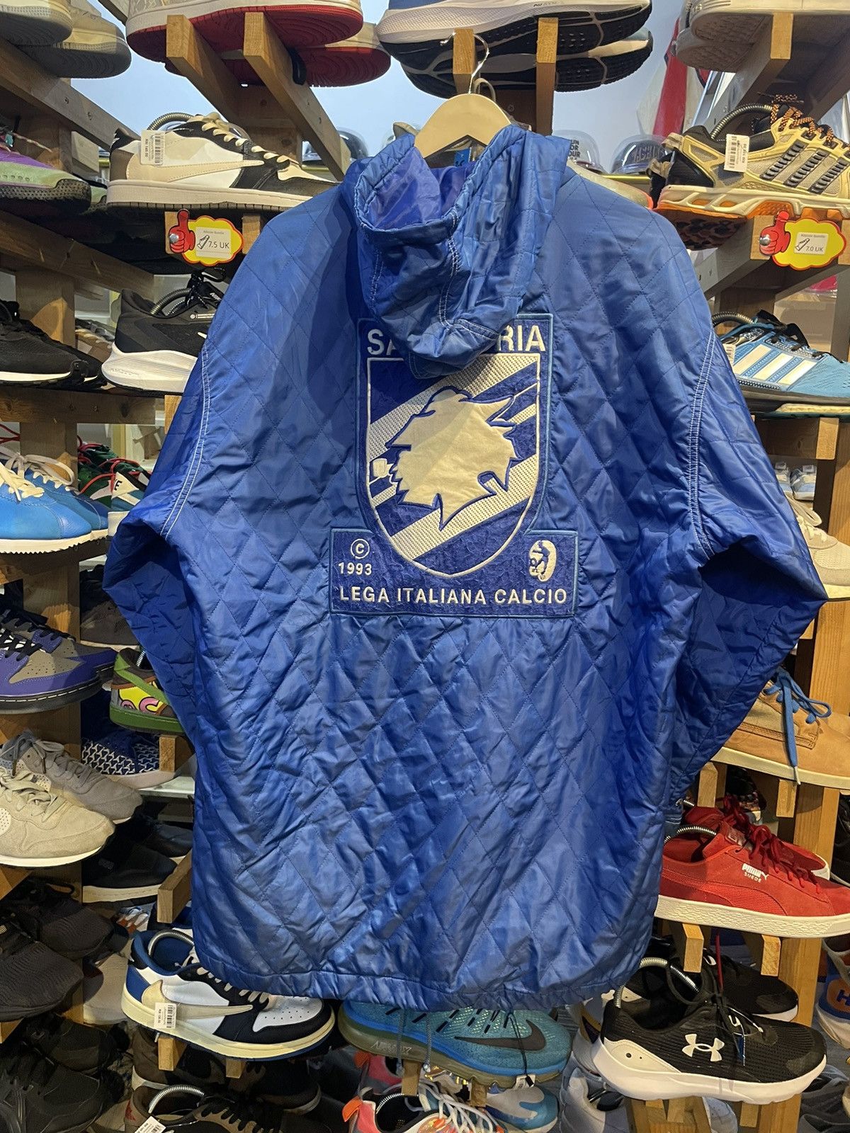 Kappa × Vintage U.C sampdoria Italian Football League jacket Size US L / EU 52-54 / 3 - 1 Thumbnail