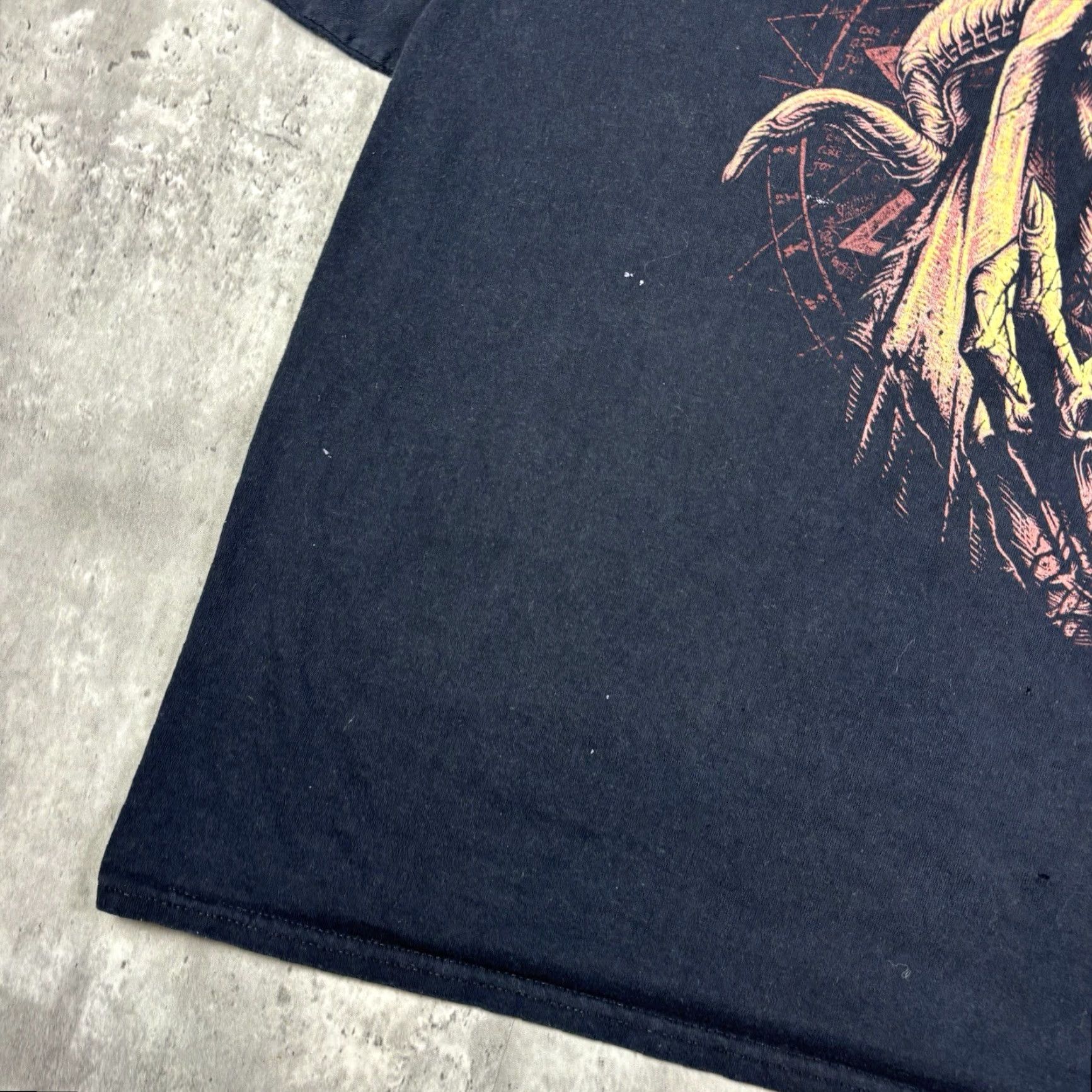 Vintage VINTAGE Slipknot Nu Metal Black Band T Shirt Mens 3XL Cotton Graphic Print Short Sleeve Crew Neck Band Rock Men 3XL Black Size US XXL / EU 58 / 5 - 5 Thumbnail