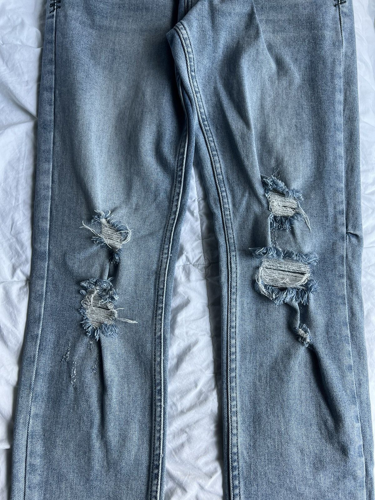 Designer × Ksubi Light Blue Ksubi Jeans Size US 30 / EU 46 - 5 Thumbnail