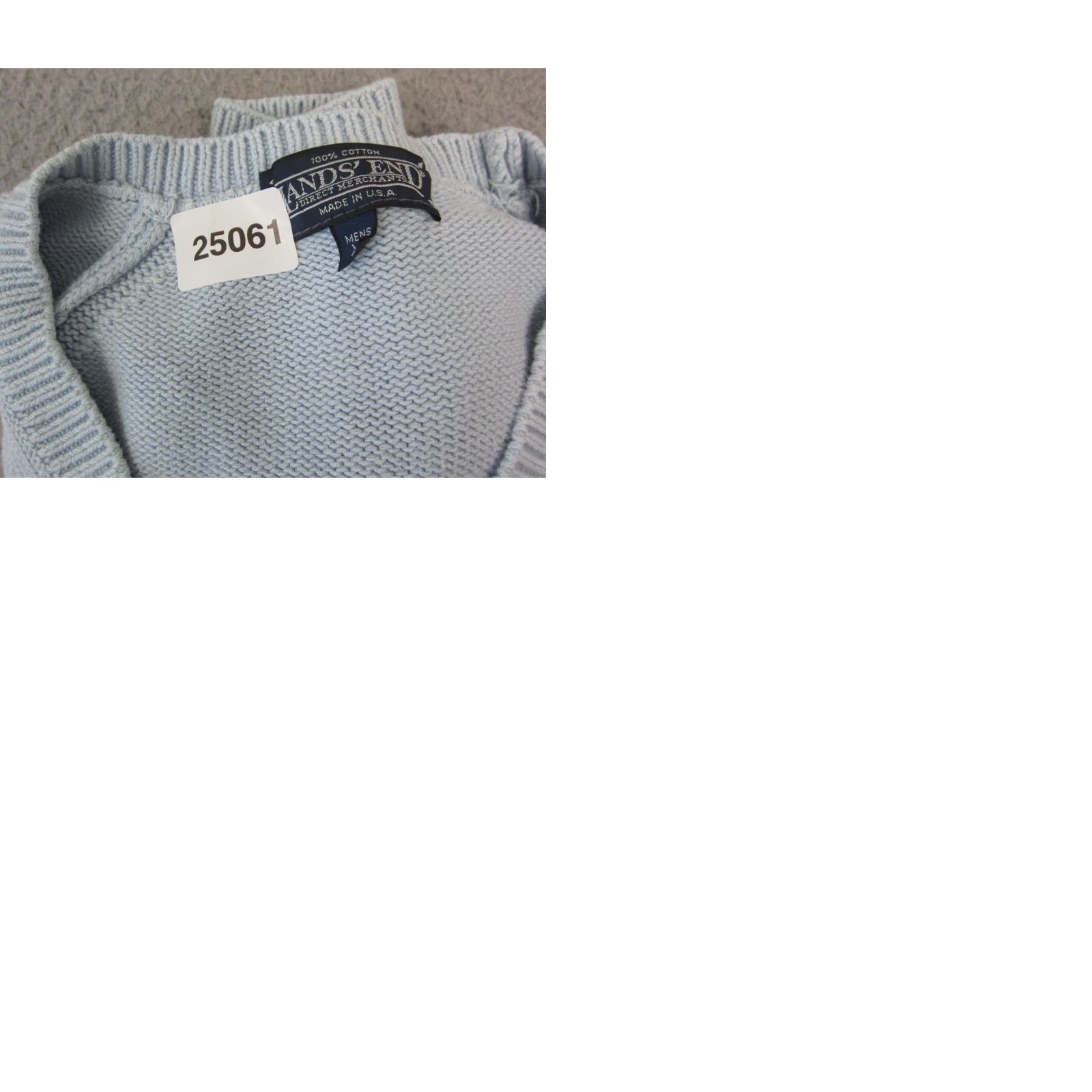 Lands' End VINTAGE Lands' End Sweater Mens XL Blue Knit Pullover 80s 90s USA Include USA Theme Mens XL Blue Lands' End Sweater Size US XL / EU 56 / 4 - 9 Thumbnail