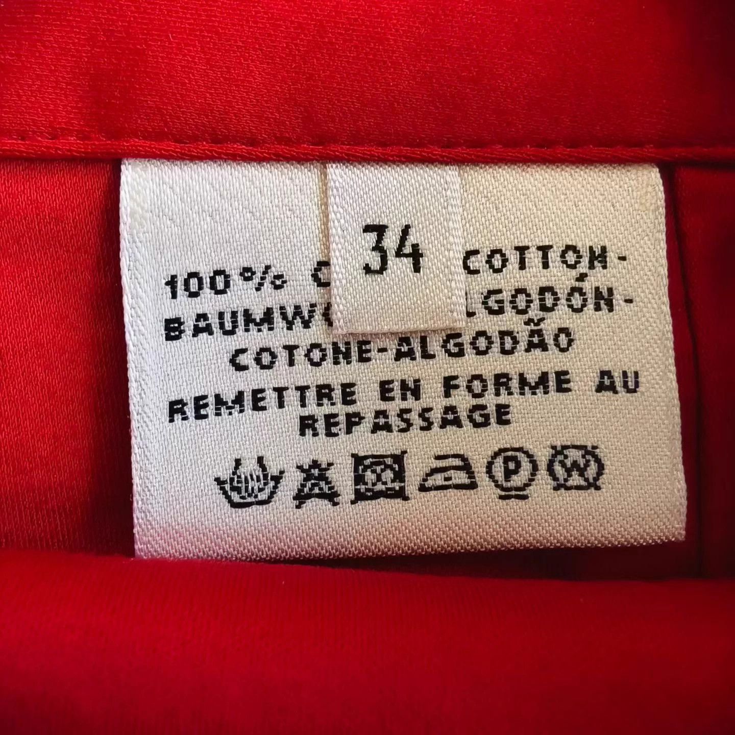 Hermes Hermes red cotton knit shorts 34 99 Size 25" / US 0 / IT 36 - 4 Thumbnail