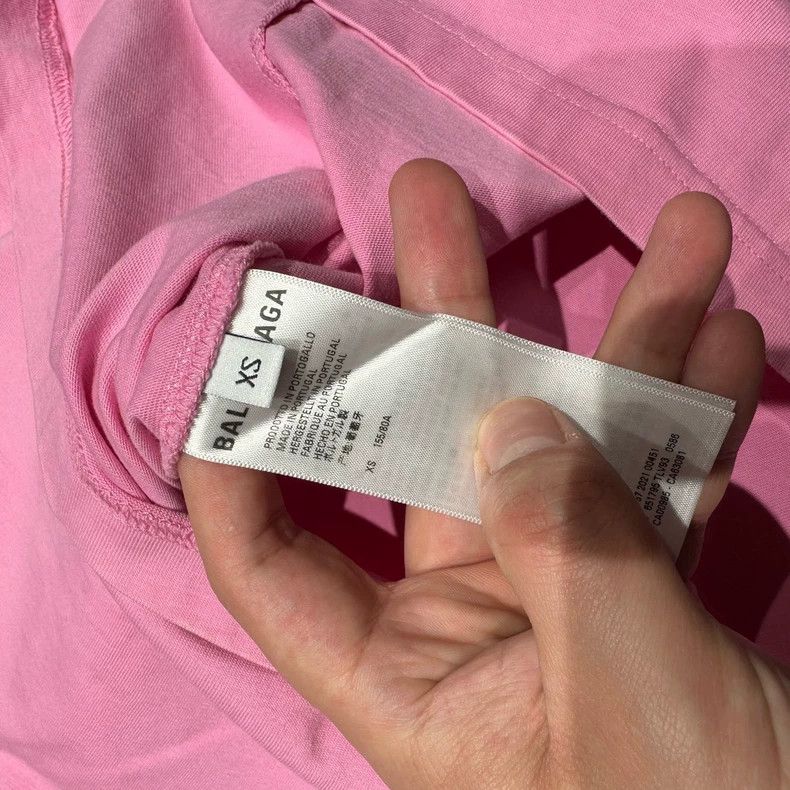 Balenciaga Balenciaga Gap pink short sleeve Size US XS / EU 42 / 0 - 6 Thumbnail