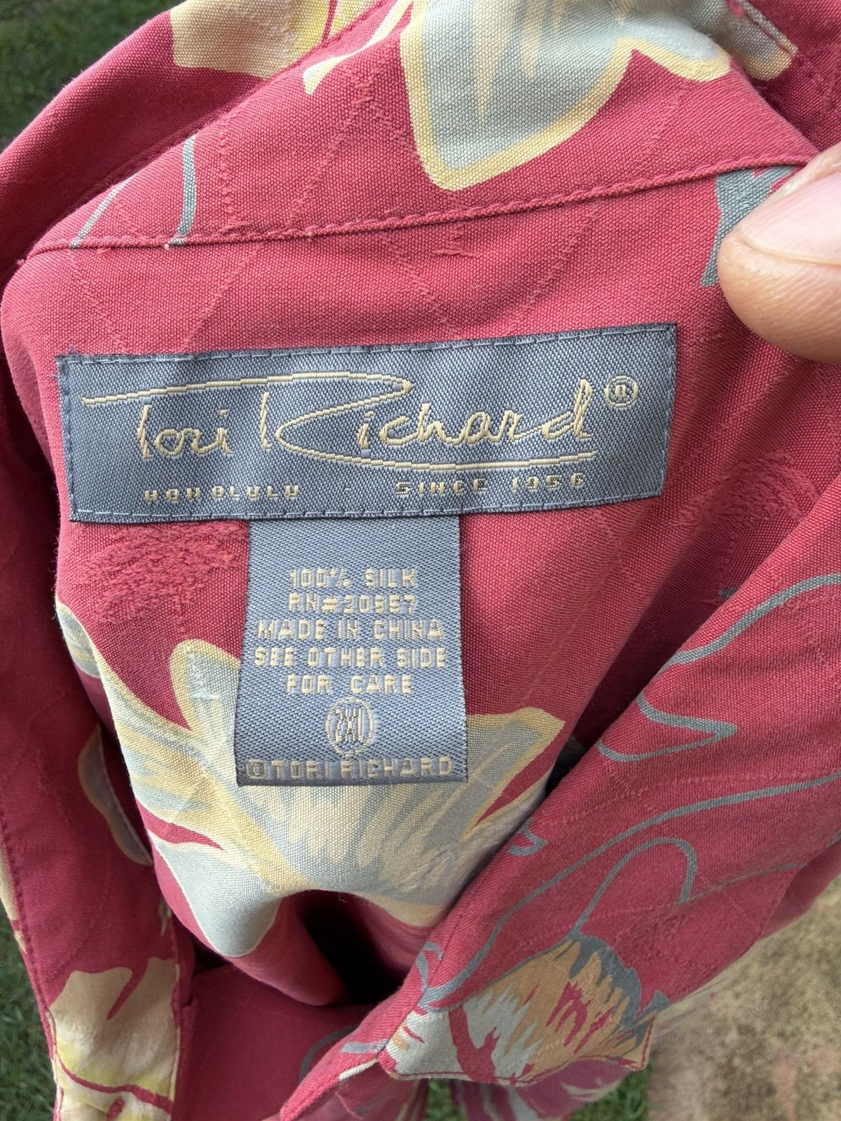 Tori Richard PreOwned Tori Richard Hawaiian Shirt Multicolored Men's 2XL Size US XXL / EU 58 / 5 - 4 Thumbnail