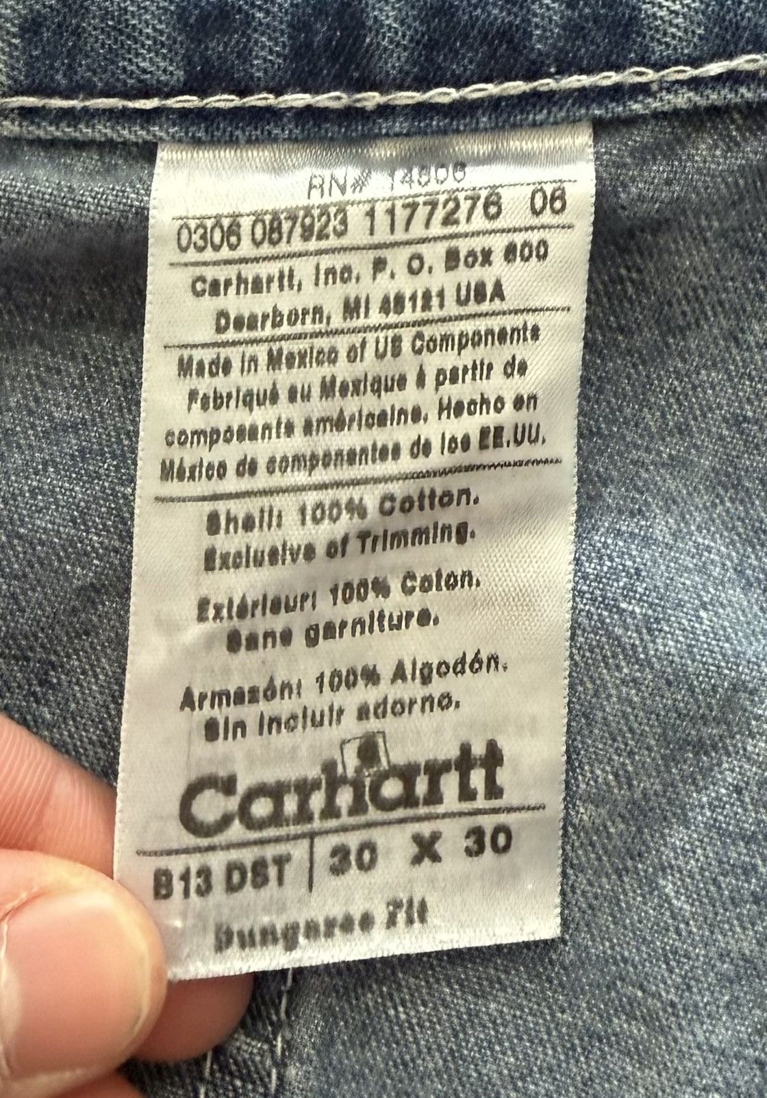 Carhartt Carhartt vintage 2006 rok Size US 30 / EU 46 - 7 Thumbnail