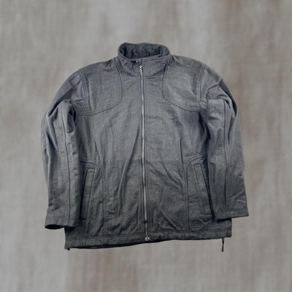 Vintage REI Jacket Mens XL Gray Herringbone Insulated Full Zip Windbreaker Outdoor Size US XL / EU 56 / 4 - 1 Thumbnail