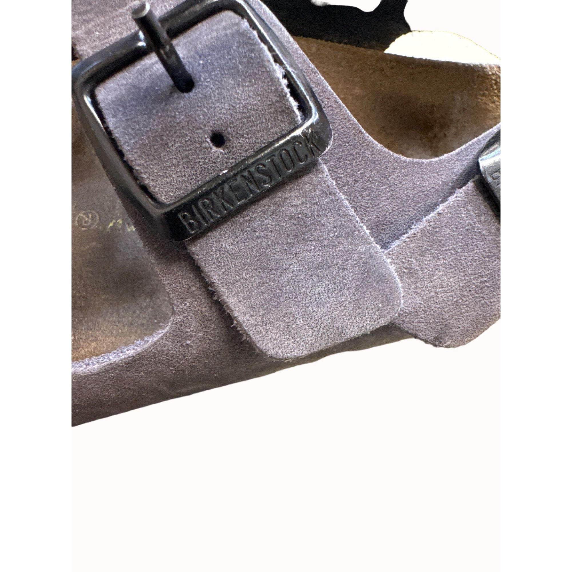 Birkenstock Birkenstock gray women’s leather suede shoe sandal size 5.5 Size US 5.5 / IT 35.5 - 5 Thumbnail