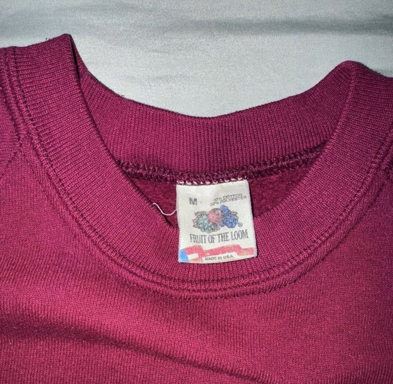 Fruit Of The Loom Fruit of the loom red long sleeve shirt Size US M / EU 48-50 / 2 - 2 Thumbnail