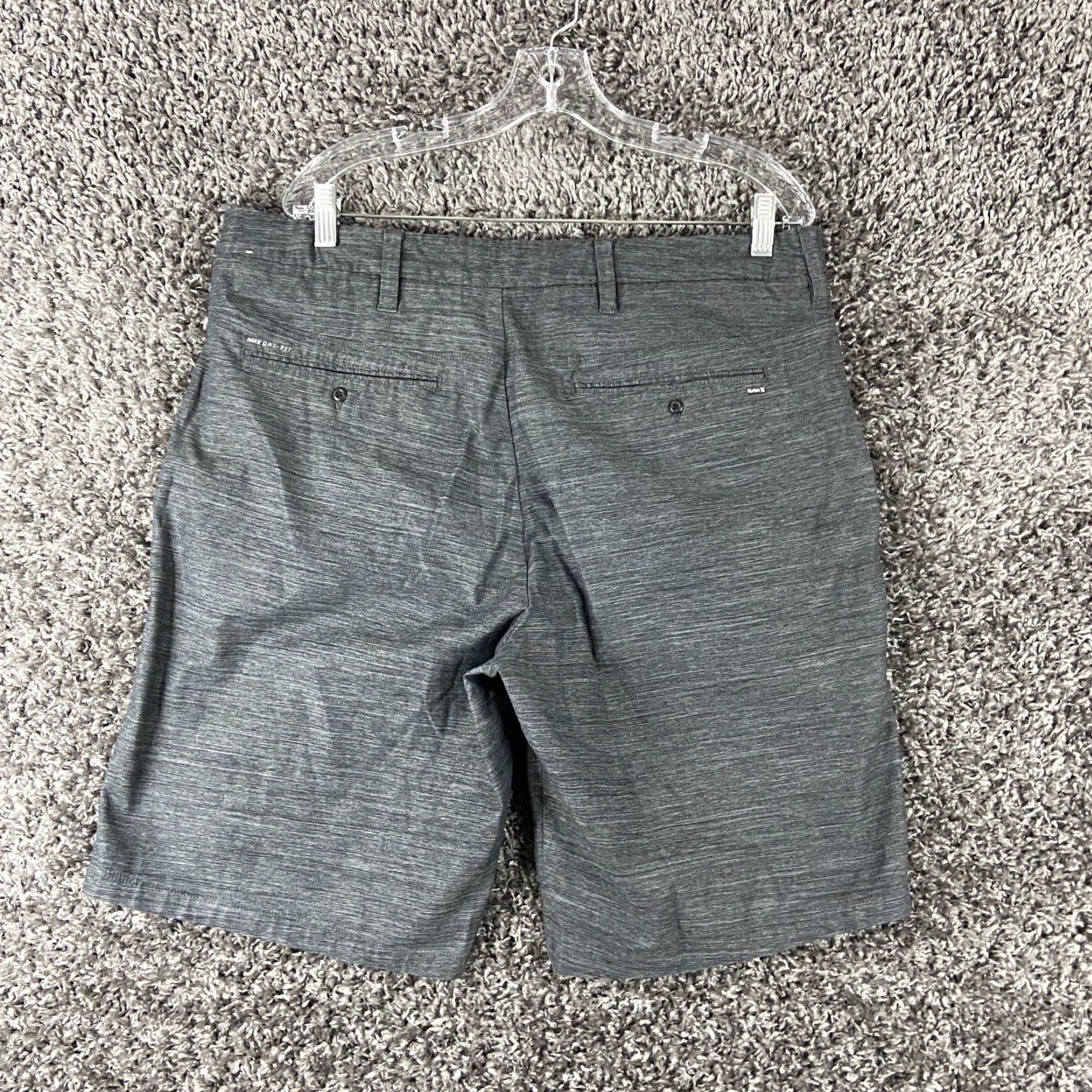 Hurley Hurley Gray Heathered Shorts Men’s 36 Size US 36 / EU 52 - 7 Thumbnail