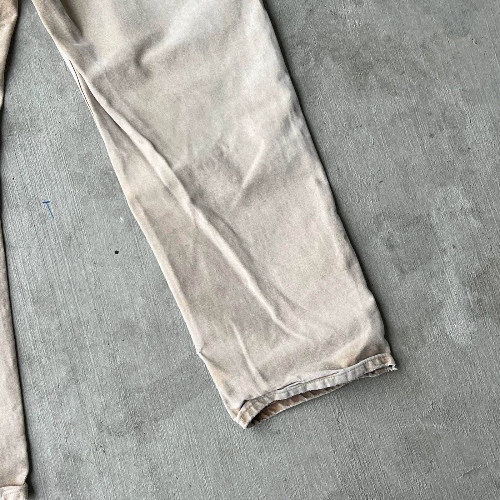 Carhartt × Vintage Carhartt faded brown double knee work wear carpenter pants Size US 36 / EU 52 - 11 Thumbnail