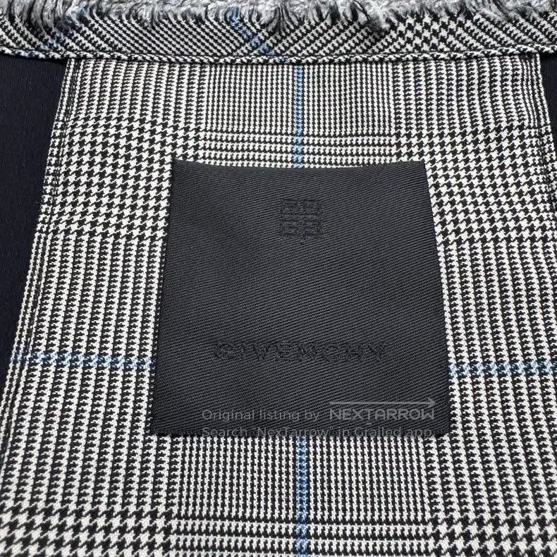 Givenchy Givenchy Checkered Space Cotton Vest Size US M / EU 48-50 / 2 - 2 Thumbnail