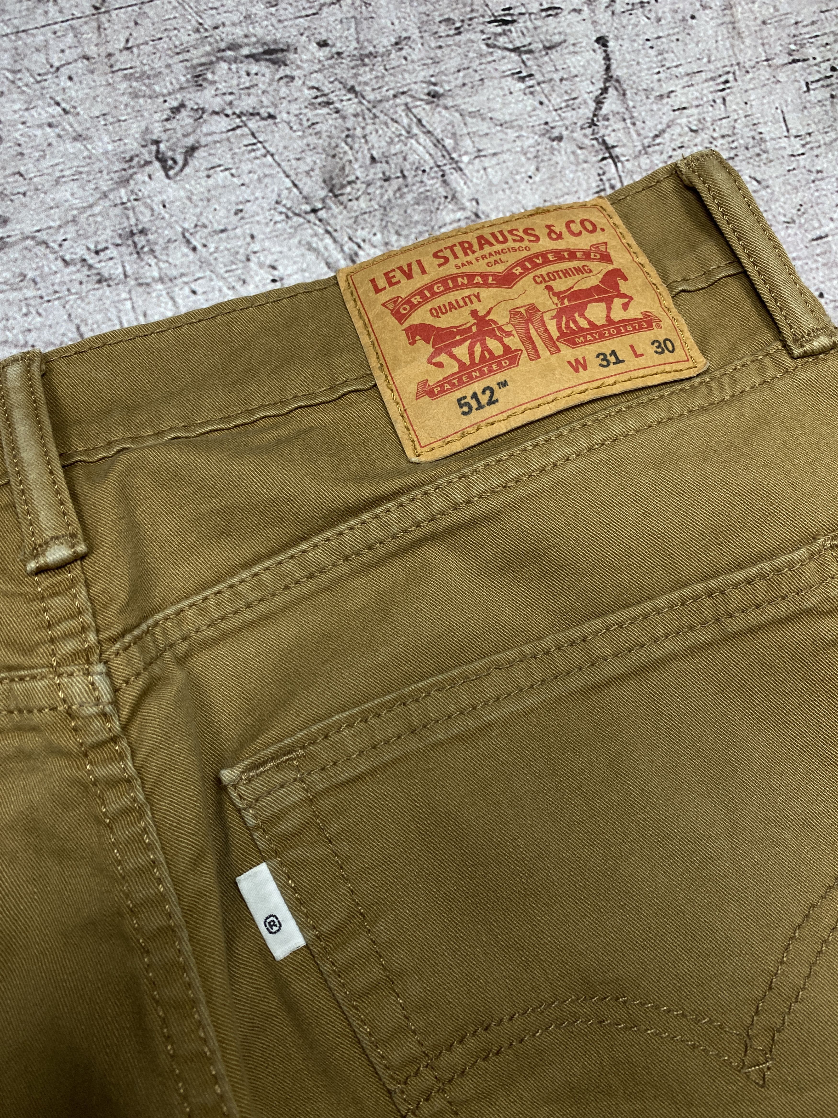 Levi's × Vintage Levis 512 Vintage Mens Denim Pants Y2K Jeans Size US 31 - 3 Thumbnail