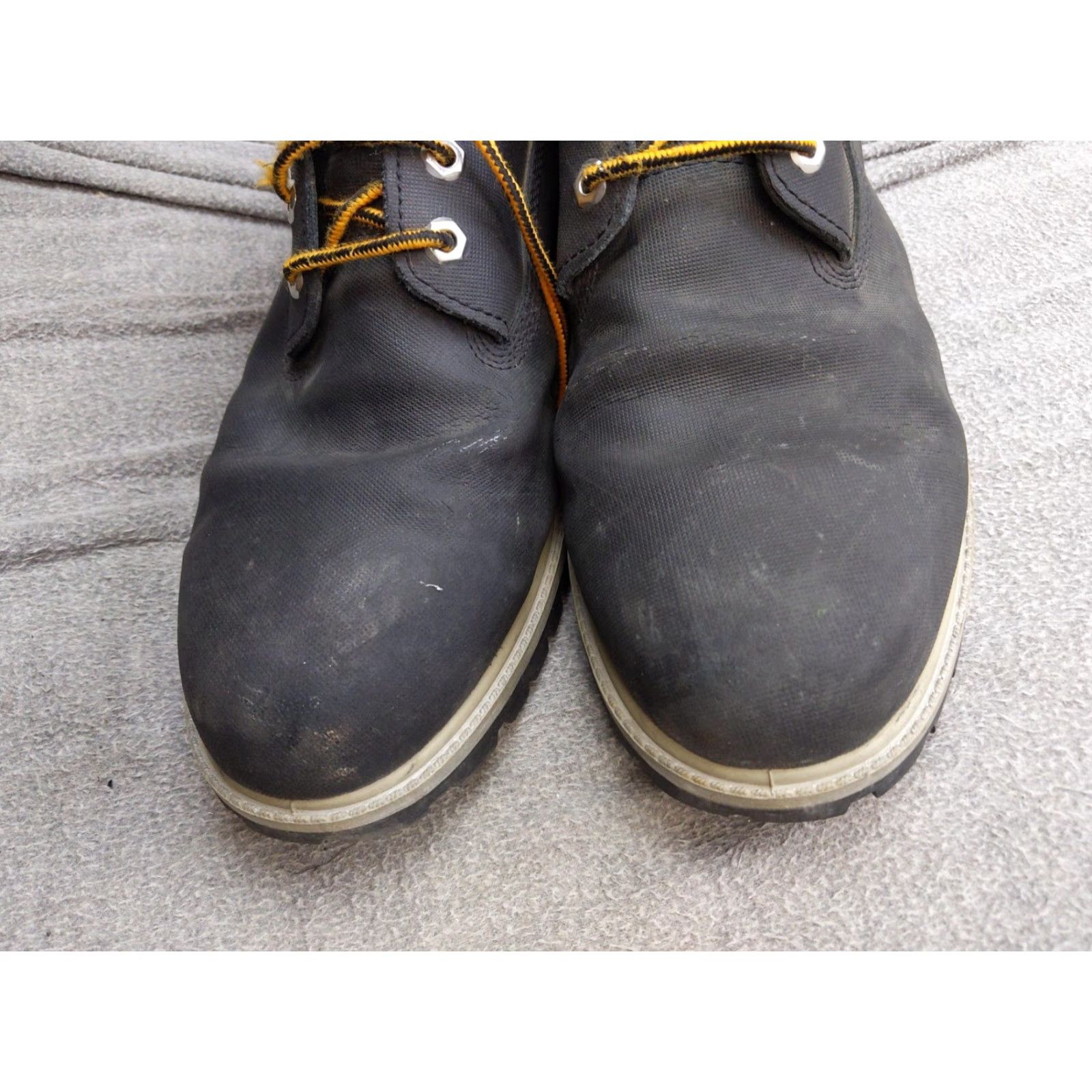 Timberland Timberland Helcor Boots Mens 11 Black Leather Waterproof Ankle Combat Workwear Mens Shoes Leather Upper Rubber Outsole Hex Lug Size US 11 / EU 44 - 3 Thumbnail