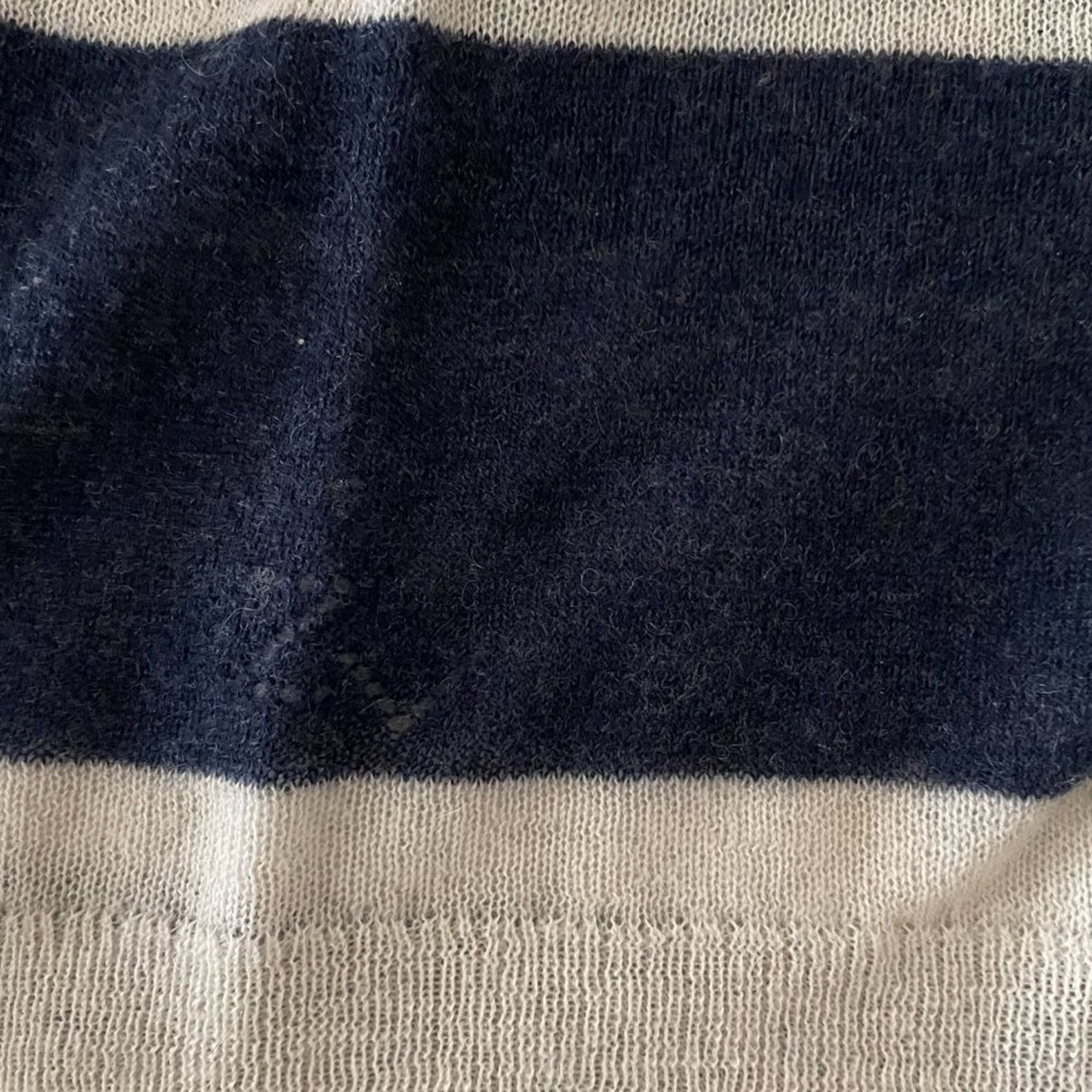 Zadig & Voltaire Source Striped Cashmere Frayed Sweater from Zadig & Voltaire Size XS / US 0-2 / IT 36-38 - 5 Thumbnail