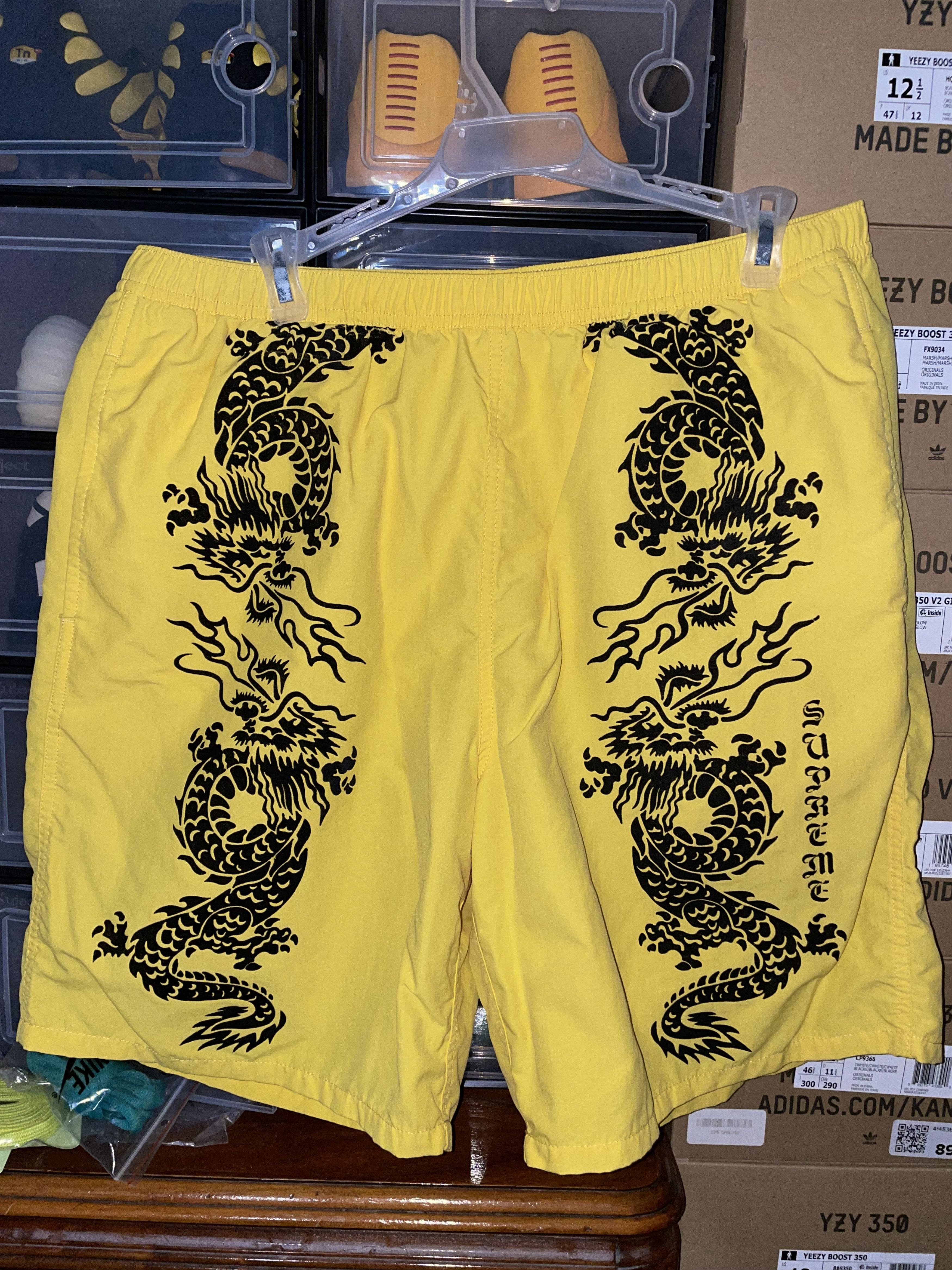 Supreme Supreme Big Letter Water Short Dark Orange | Grailed