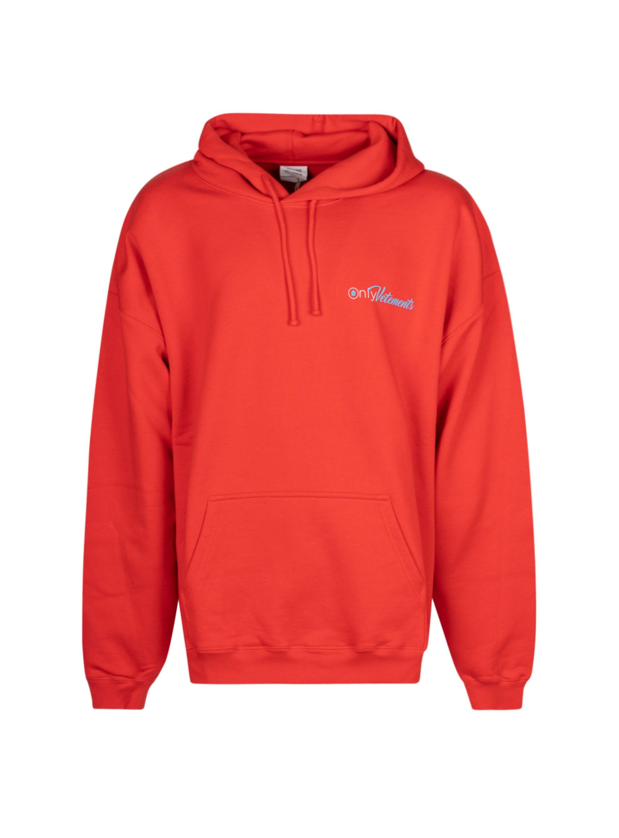 Vetements Vetements Oversized OnlyVetements Red Hoodie Size US XS / EU 42 / 0 - 15 Thumbnail