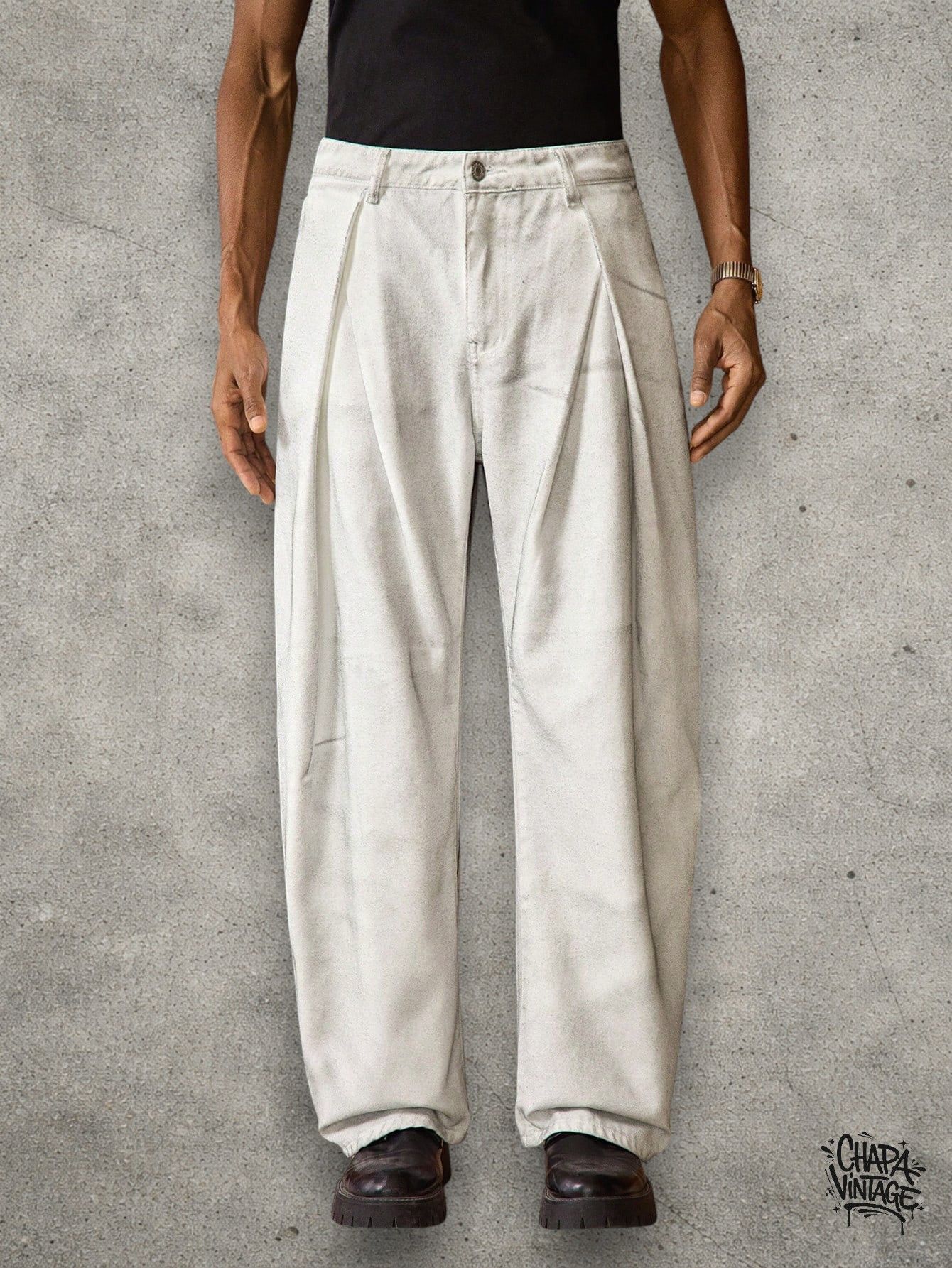 Vintage Straight leg vintage jeans Size US 32 / EU 48 - 1 Thumbnail