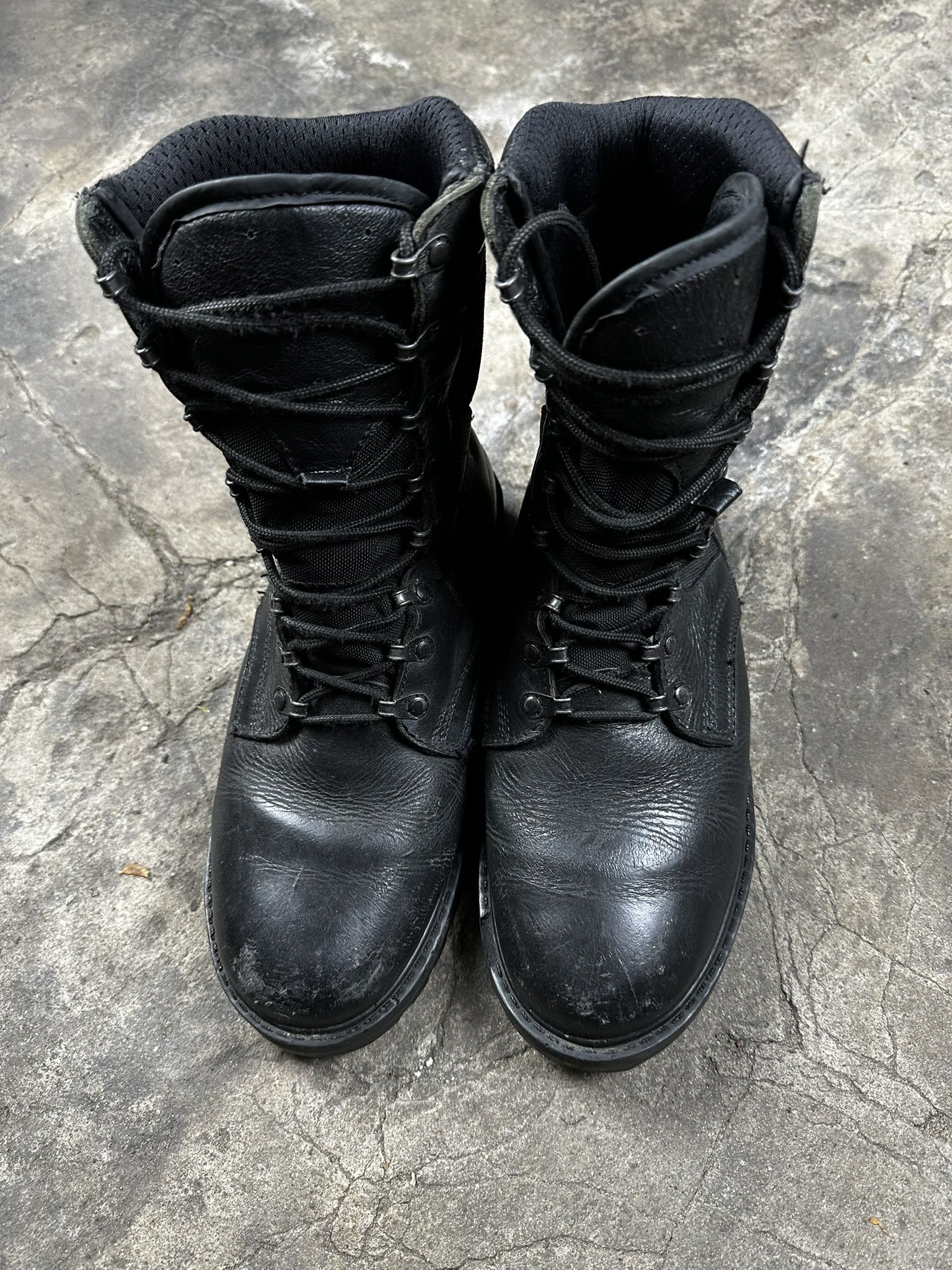 Vintage Vintage Polish Army Combat Leather Boots Size US 9.5 / EU 42-43 - 7 Thumbnail