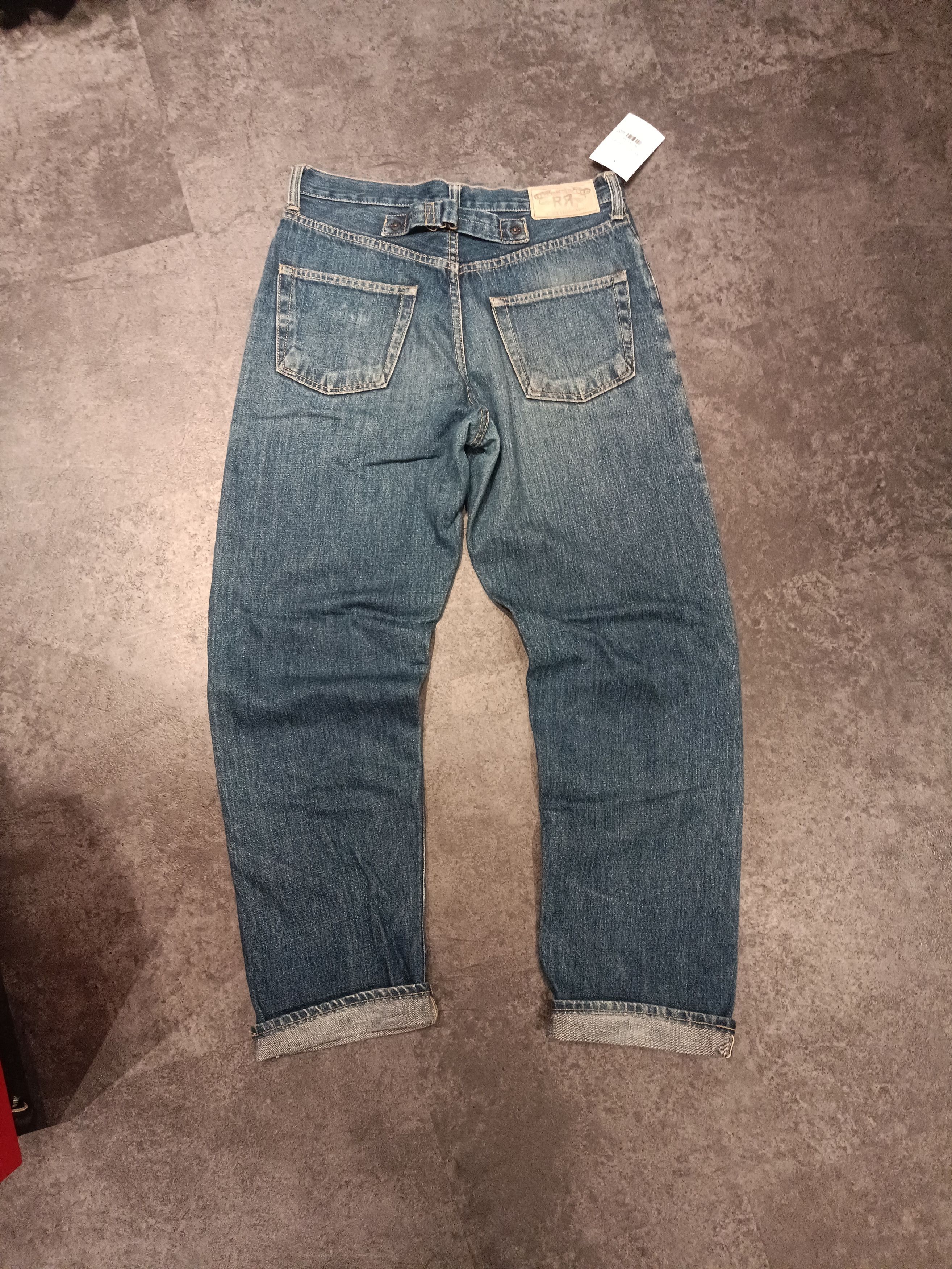 RRL Ralph Lauren × Vintage RRL denim backel back Size US 31 - 1 Thumbnail